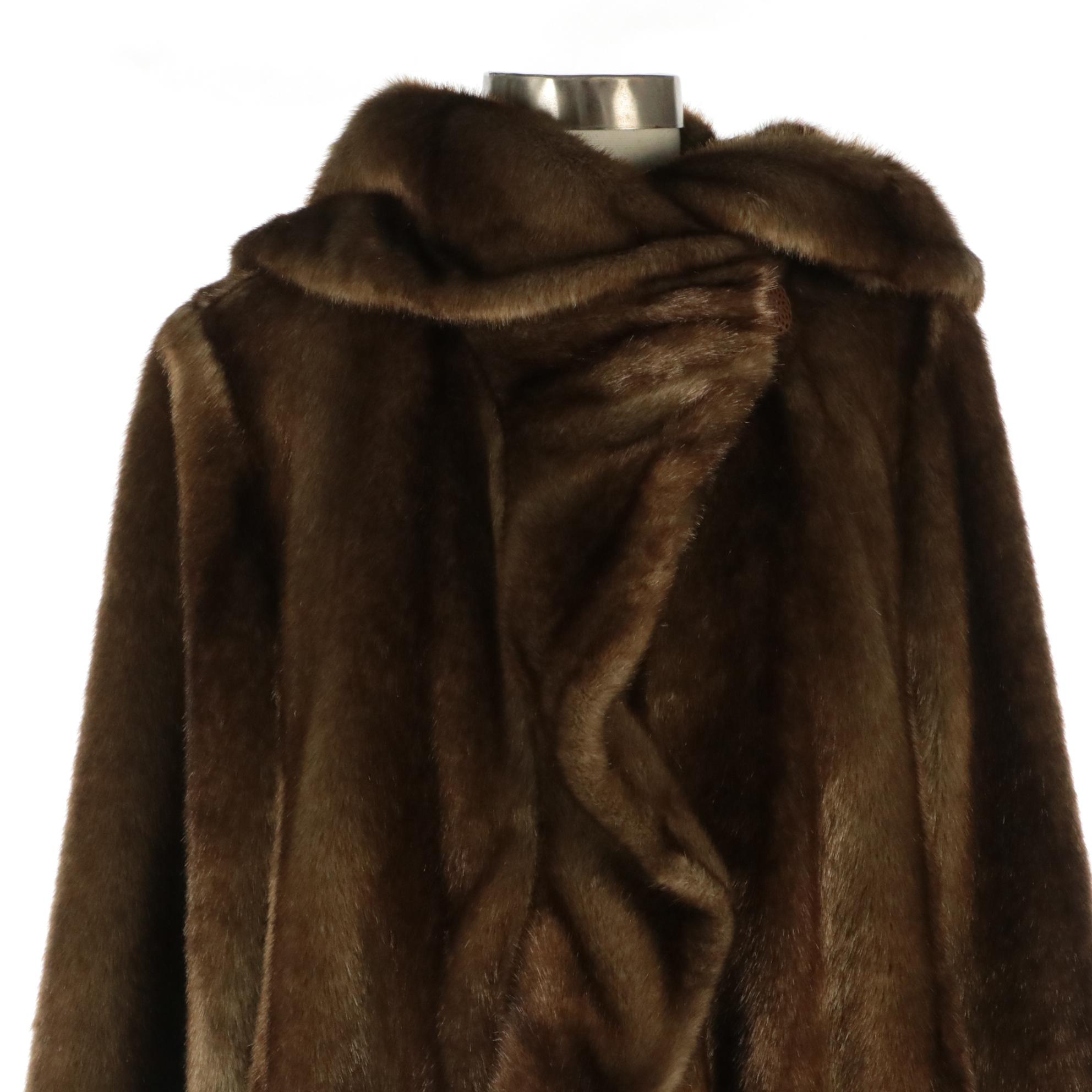 Jones New York Faux Fur Coat