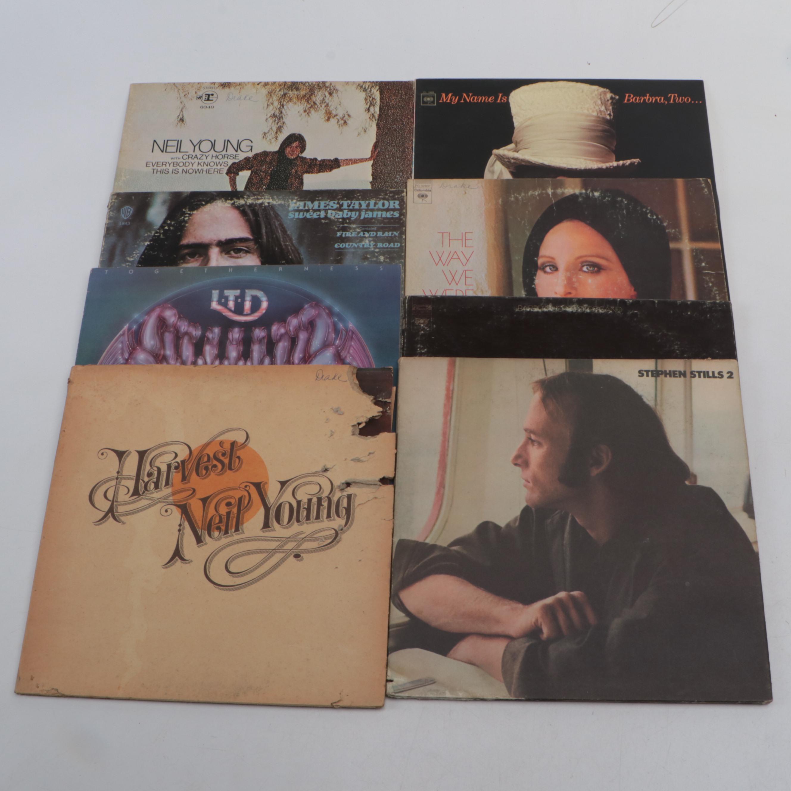 Petula Clark, Barbra Streisand, Neil Young, and More Vinyl Record Albums