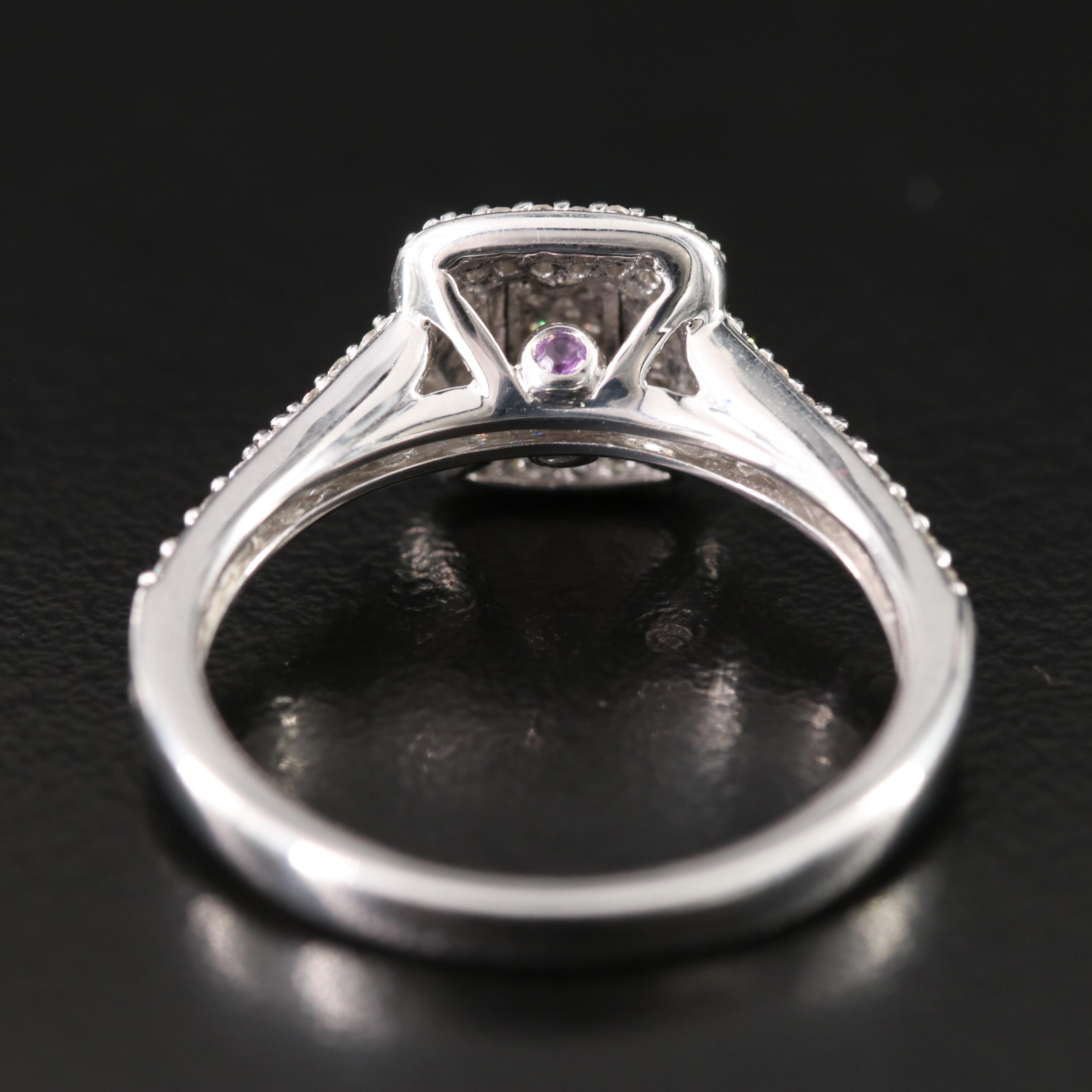 Hallmark Sterling Diamond Ring