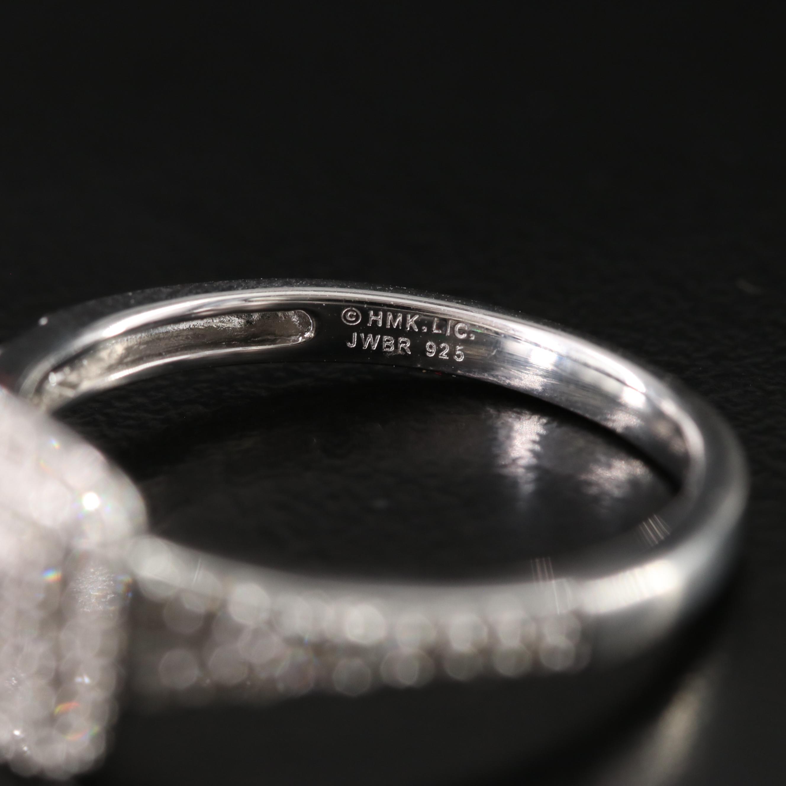 Hallmark Sterling Diamond Ring