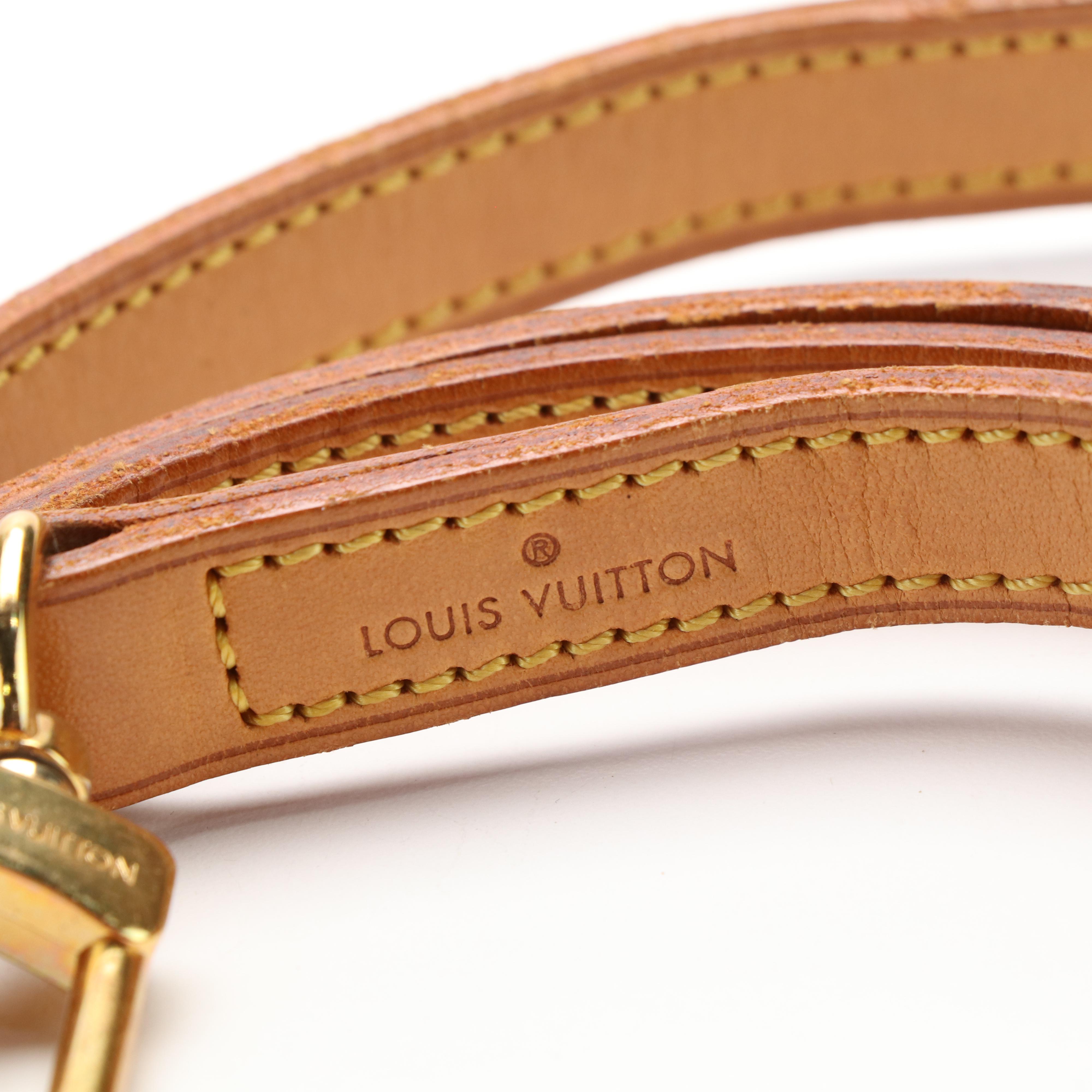 Louis Vuitton Vachetta Leather Bag Strap