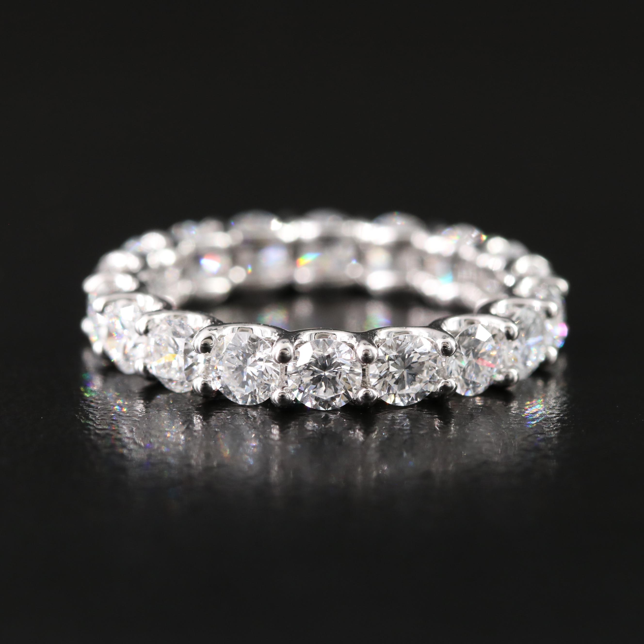 14K 3.00 CTW Lab Grown Diamond Eternity Band