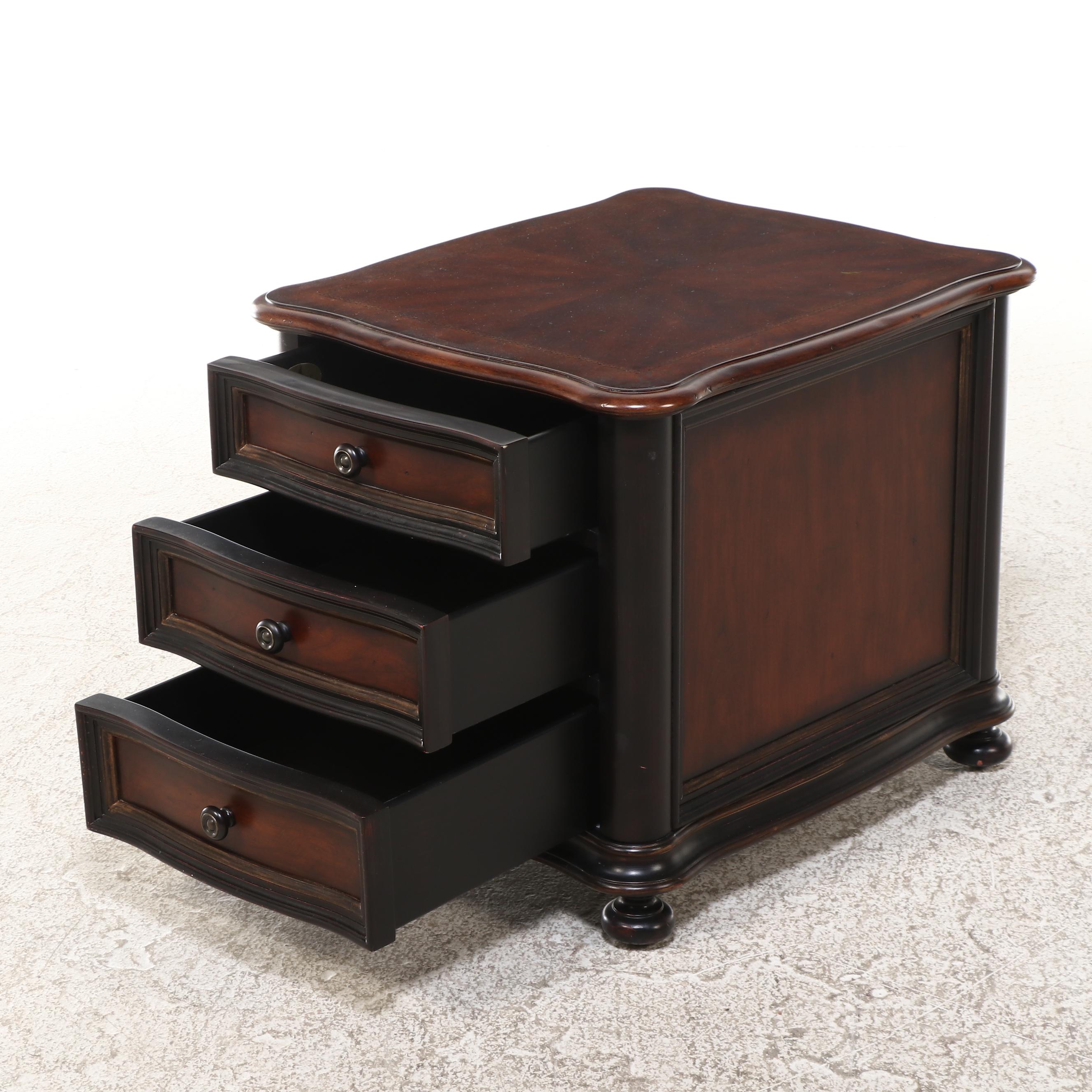 Seven Seas by Hooker Wooden Three-Drawer Nightstand