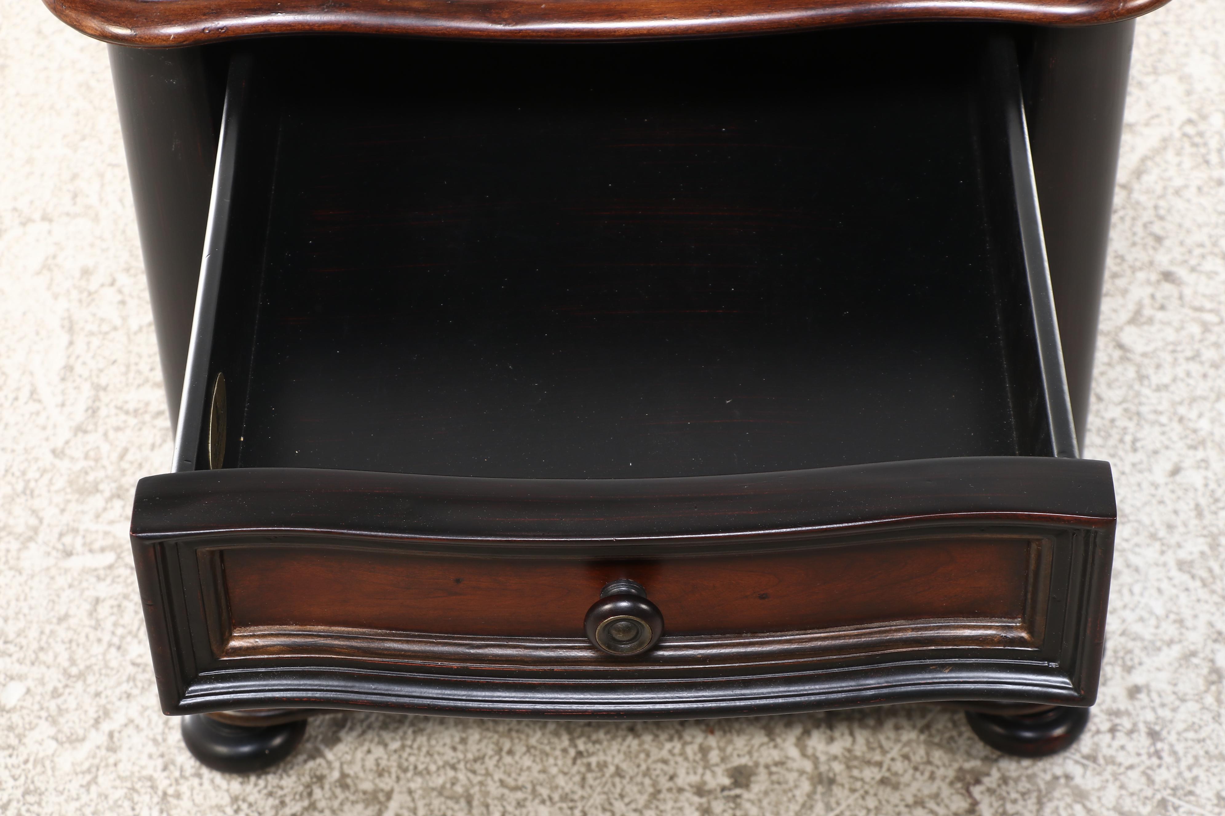 Seven Seas by Hooker Wooden Three-Drawer Nightstand