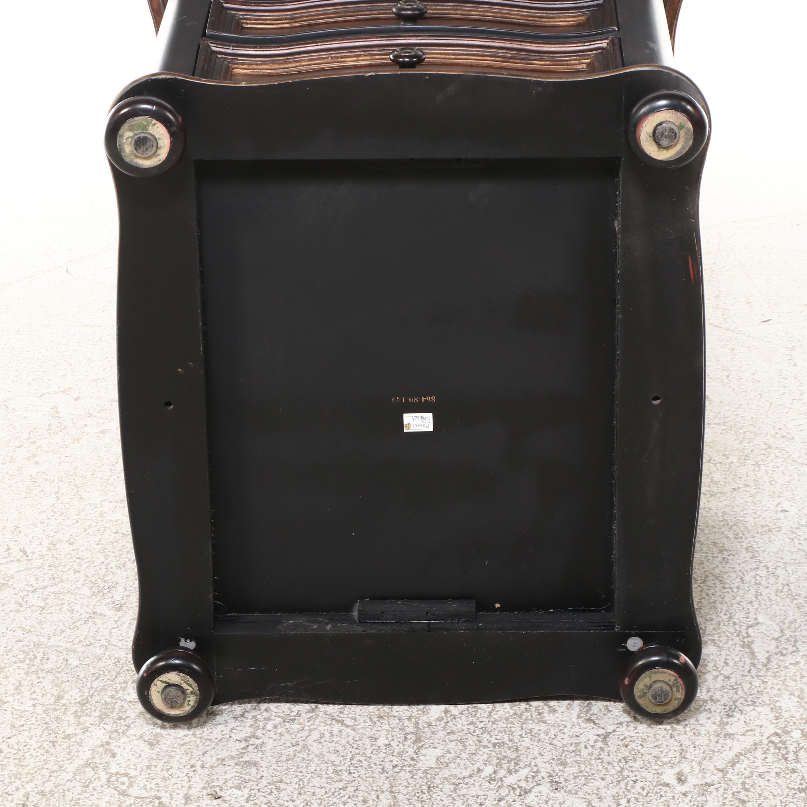 Seven Seas by Hooker Wooden Three-Drawer Nightstand