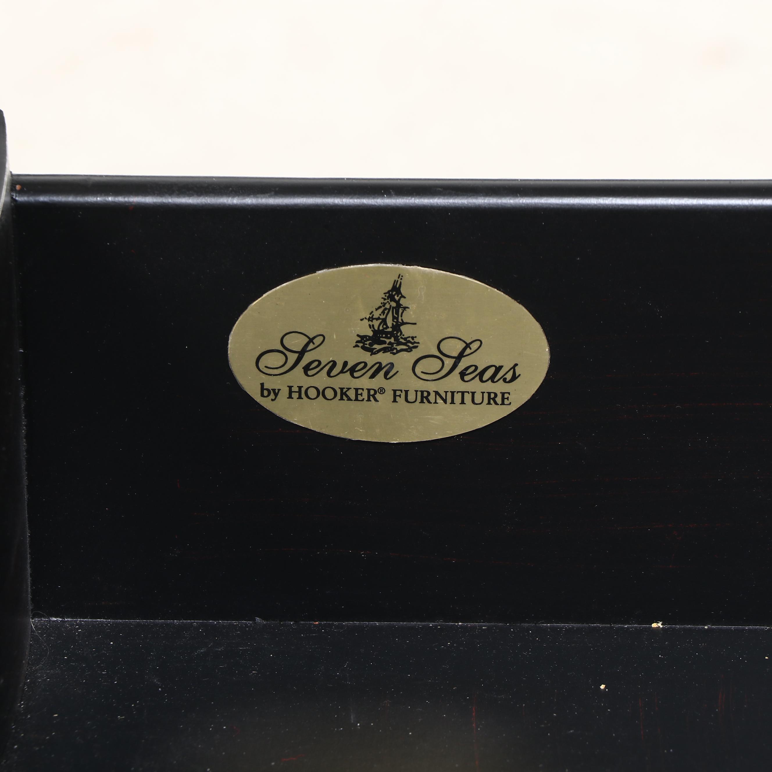 Seven Seas by Hooker Wooden Three-Drawer Nightstand