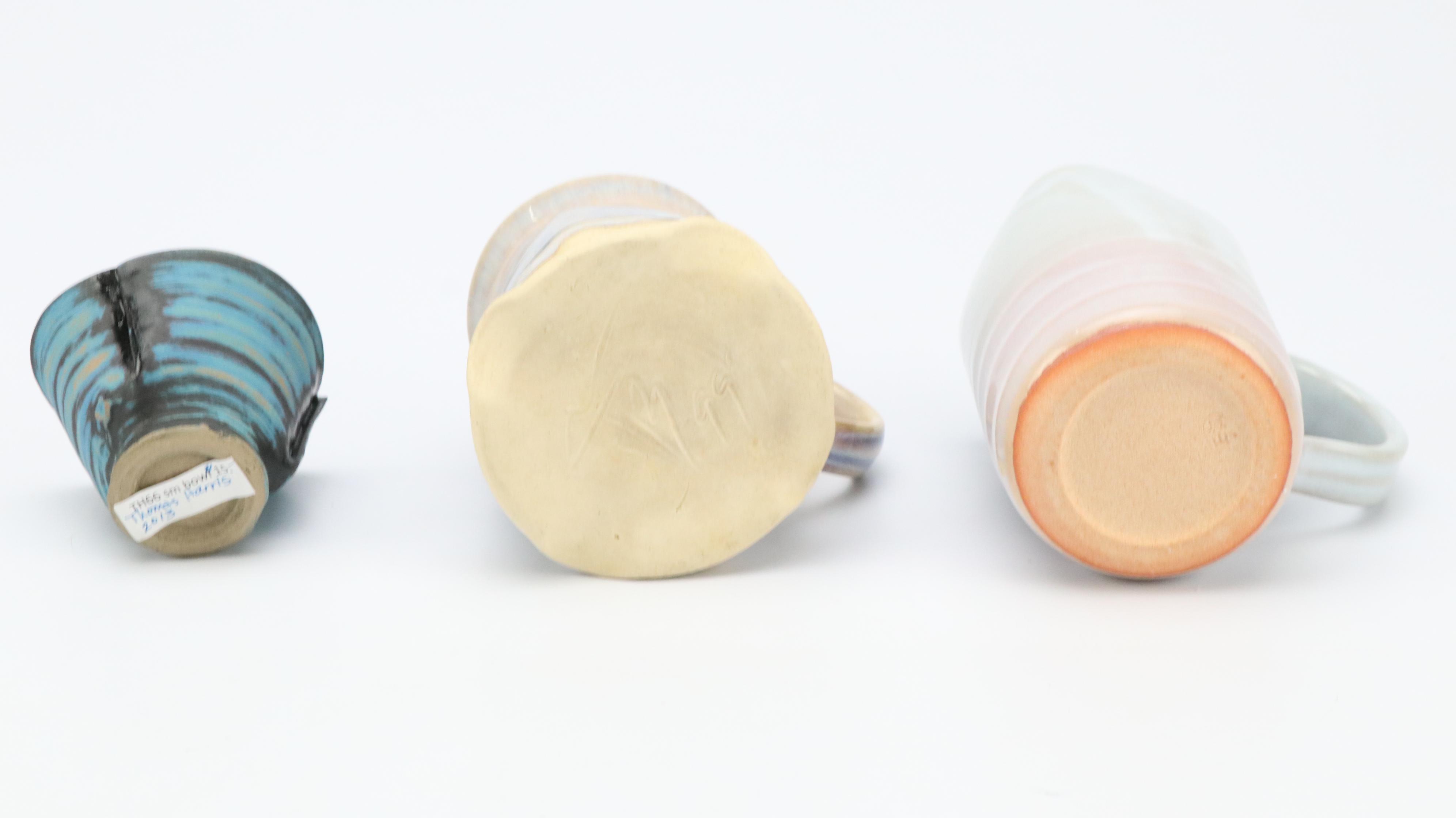 Thomas Harris, Lela Ransohoff, More Artisan Signed Hand-Crafted Pottery