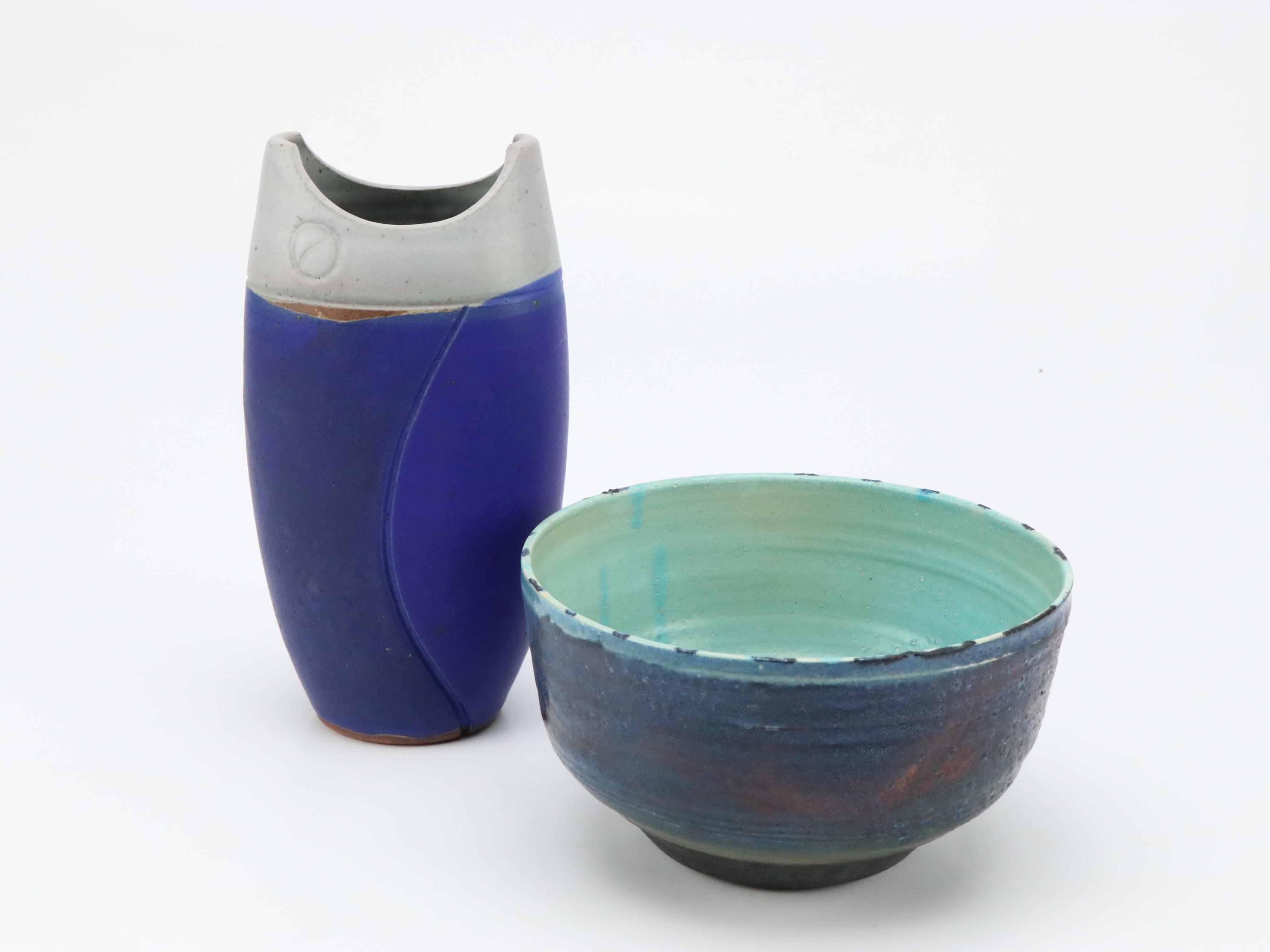 Thomas Harris, Lela Ransohoff, More Artisan Signed Hand-Crafted Pottery