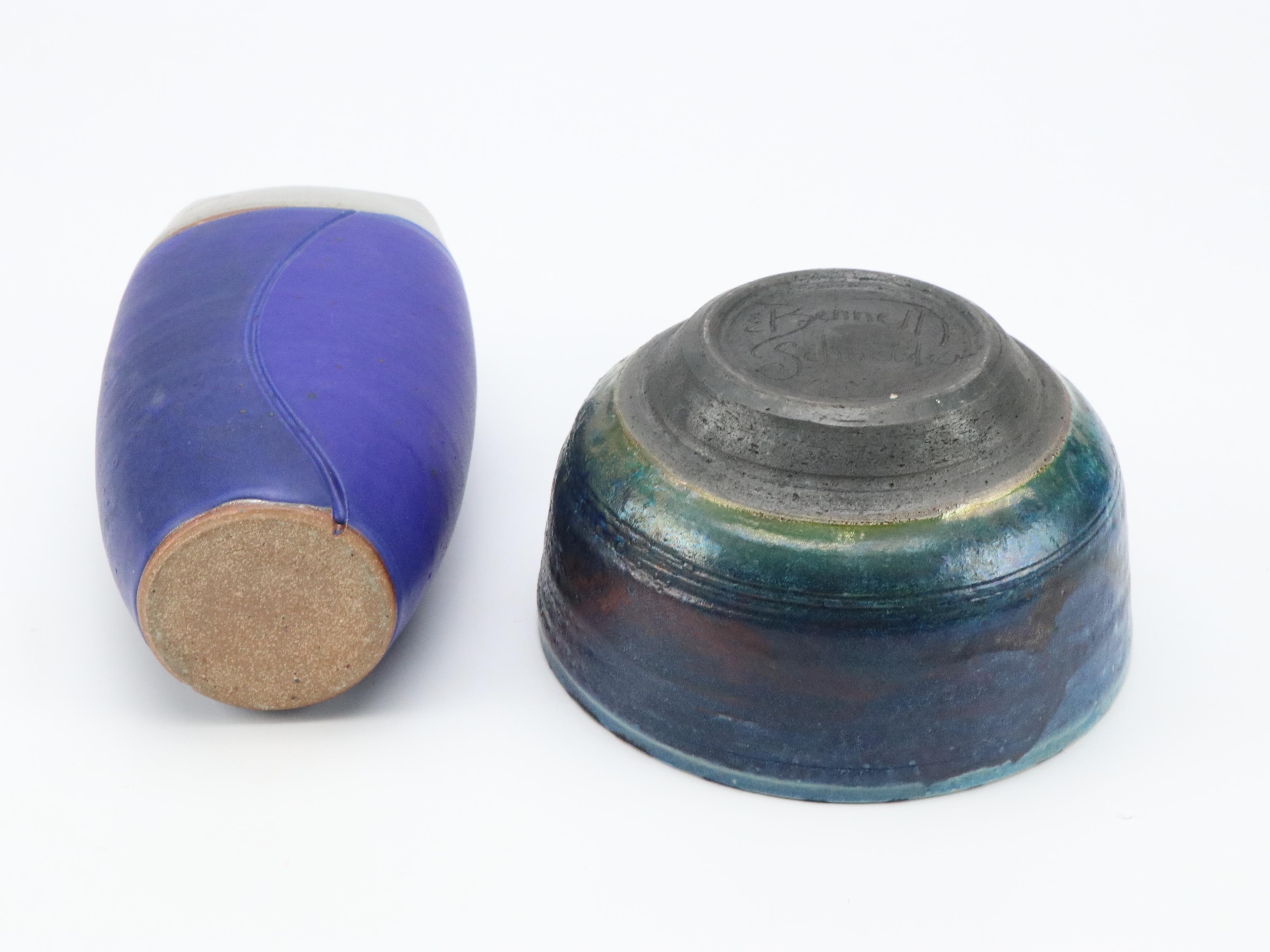 Thomas Harris, Lela Ransohoff, More Artisan Signed Hand-Crafted Pottery