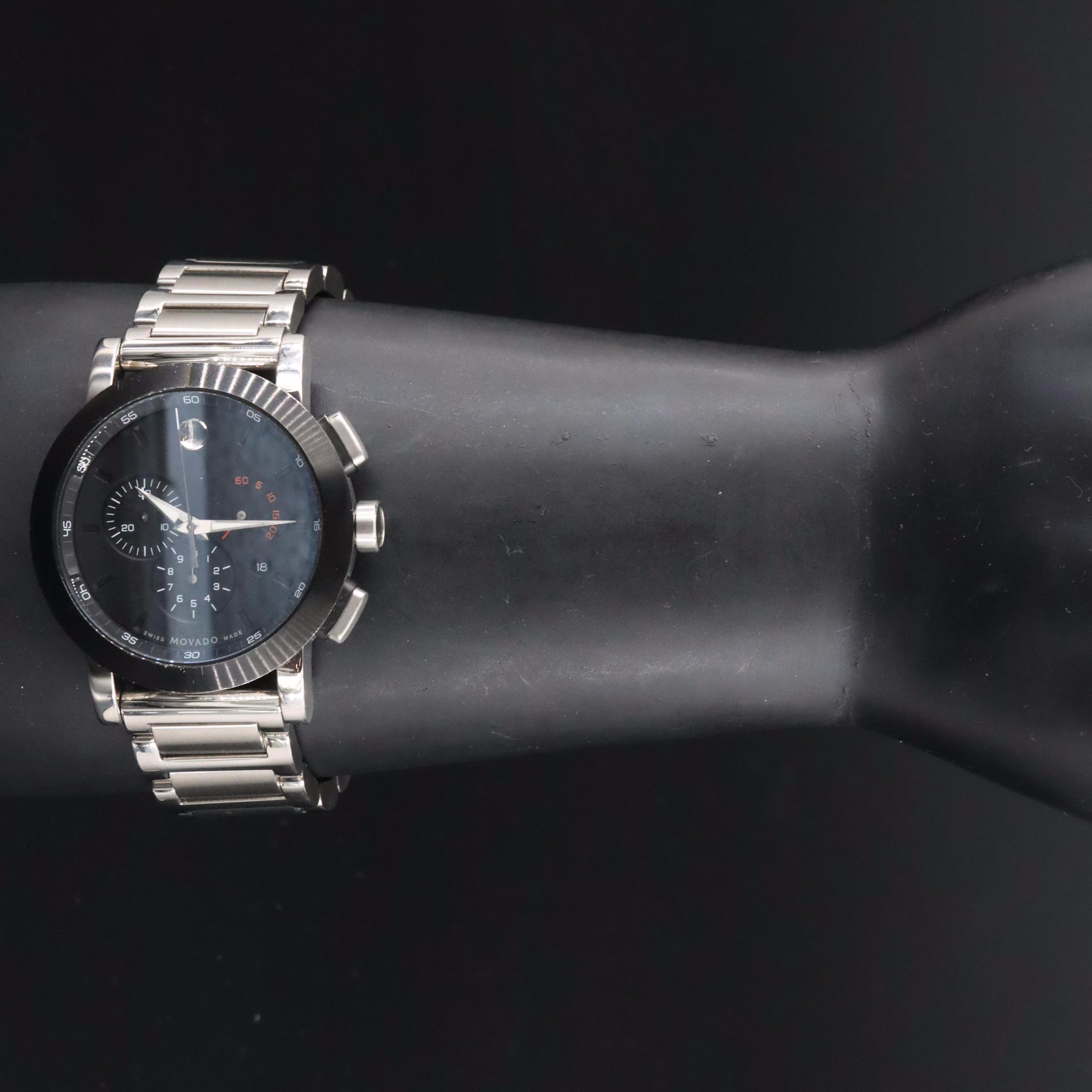 Movado Museum Sport Chronograph Date Watch