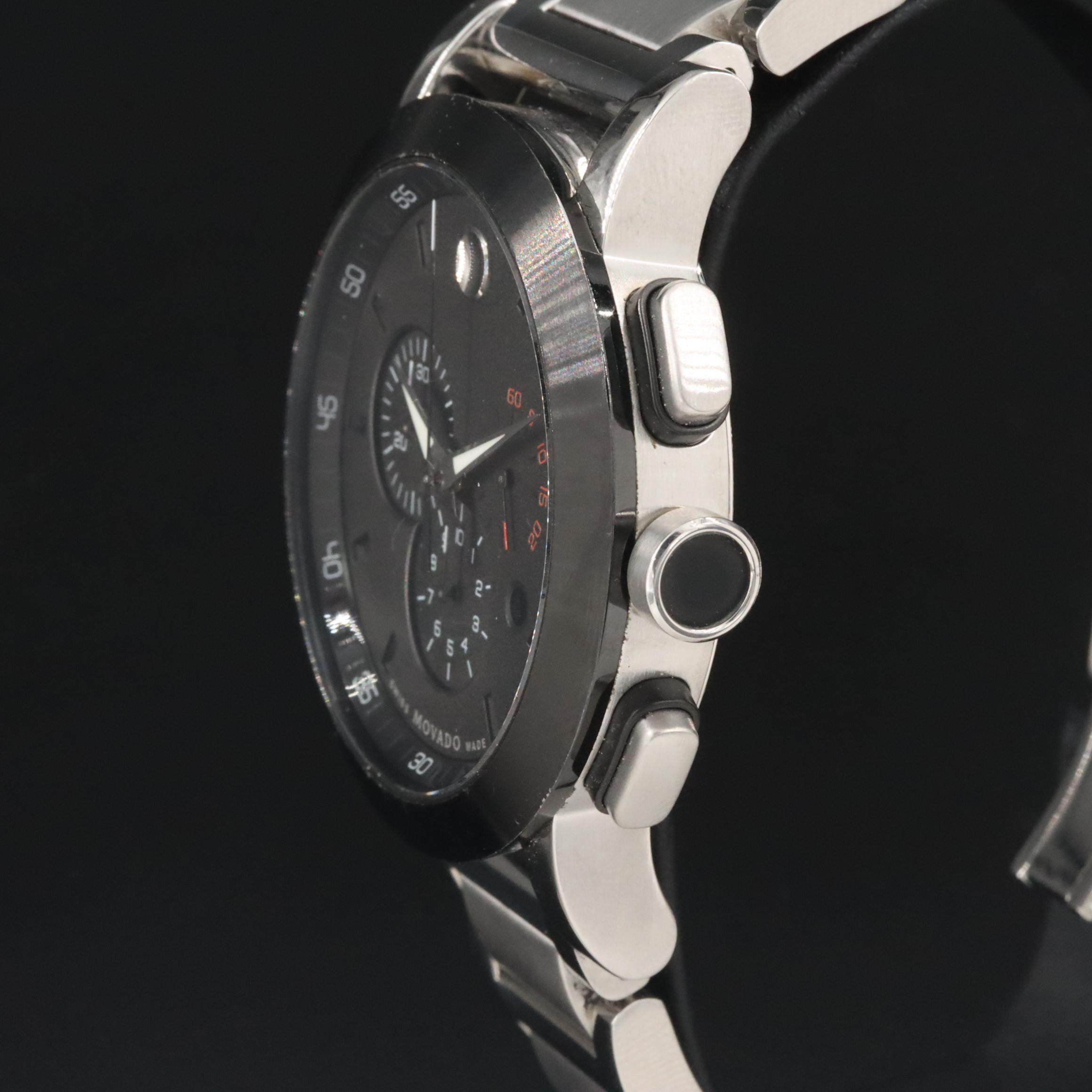 Movado Museum Sport Chronograph Date Watch