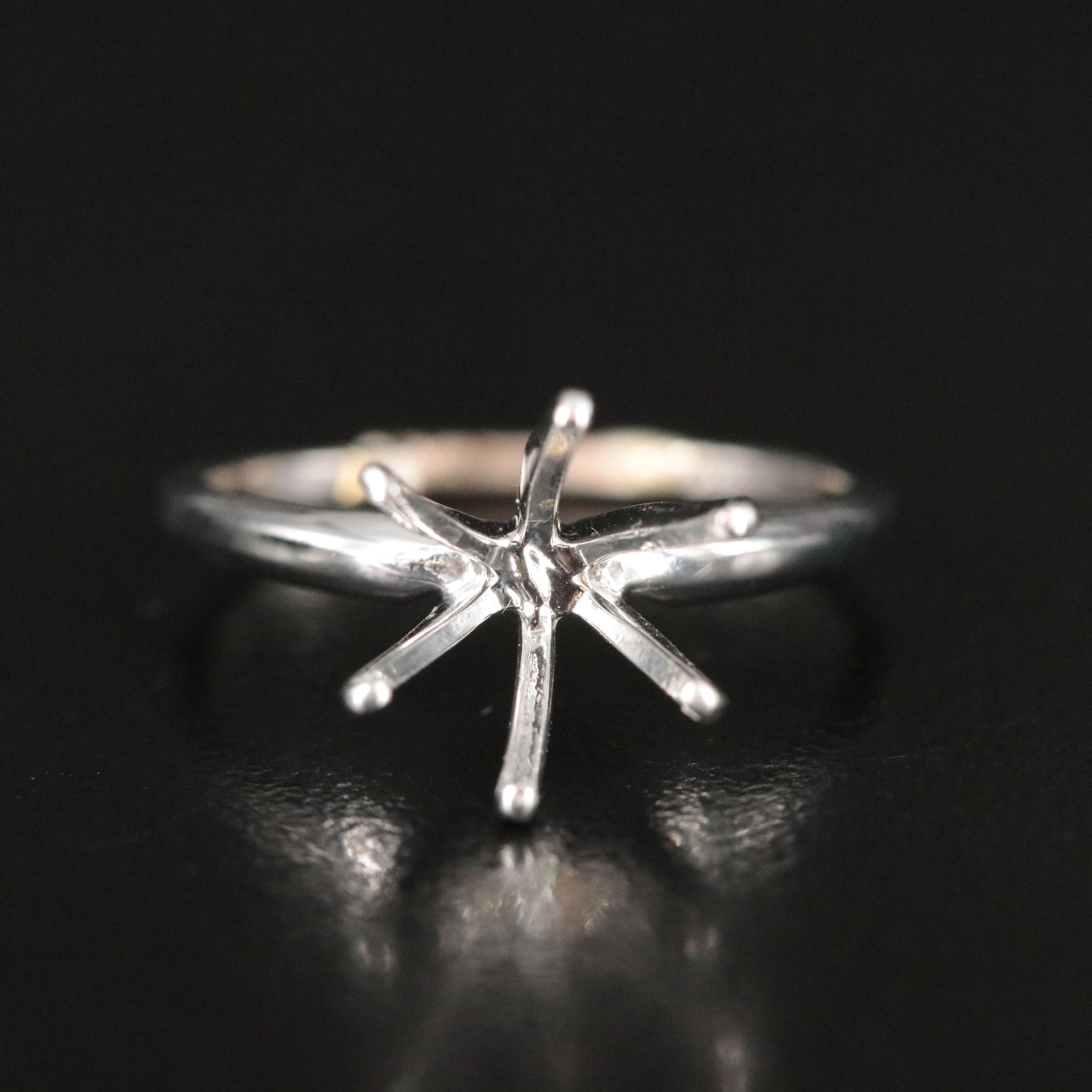 14K Scrap Ring Mounting