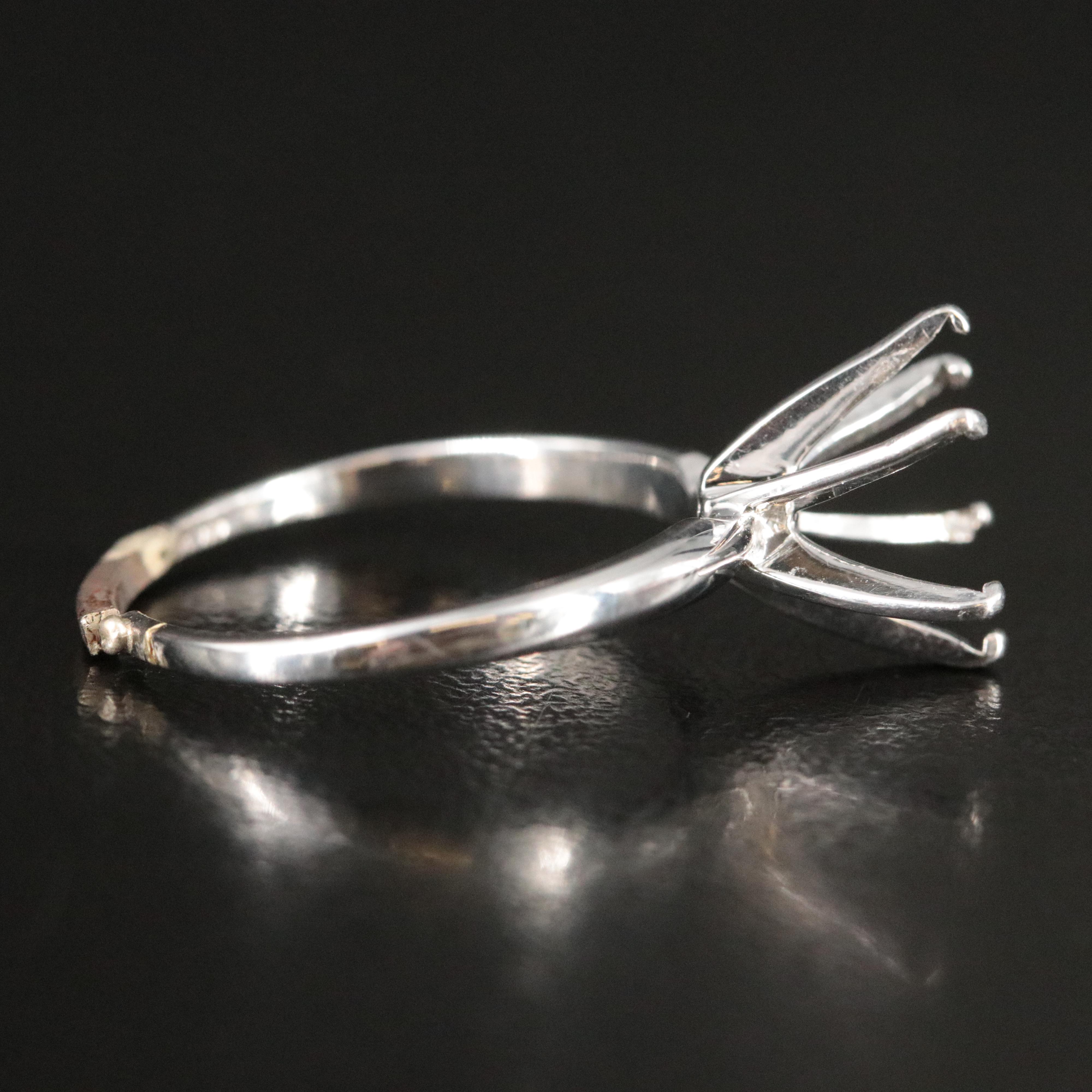 14K Scrap Ring Mounting