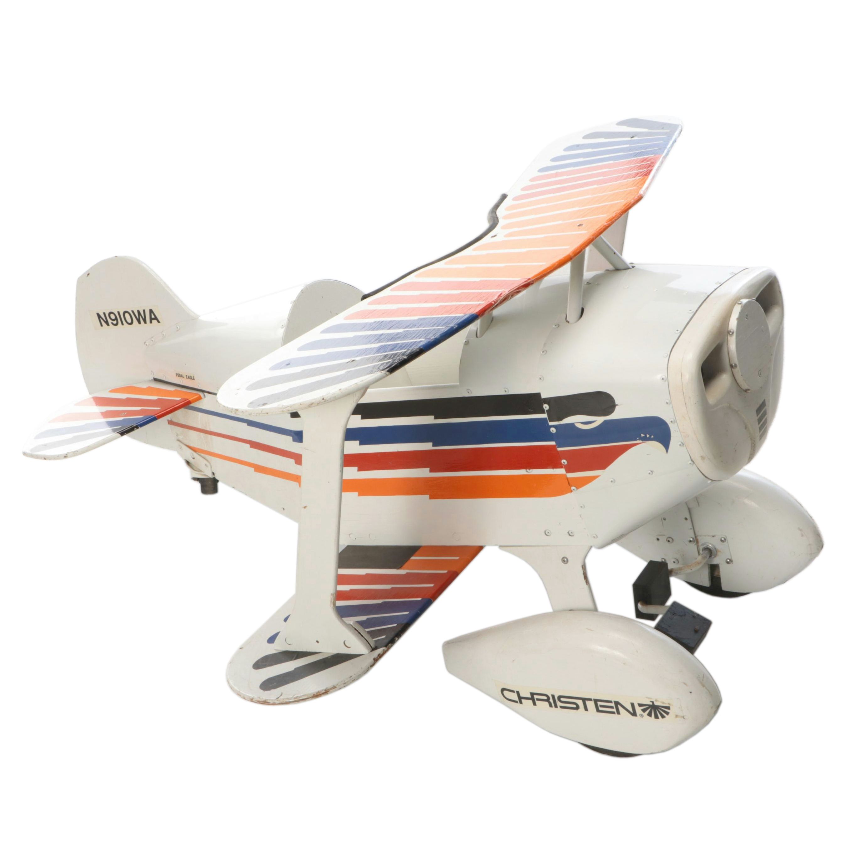 Christen "Pedal Eagle" Wood and Metal Pedal Plane