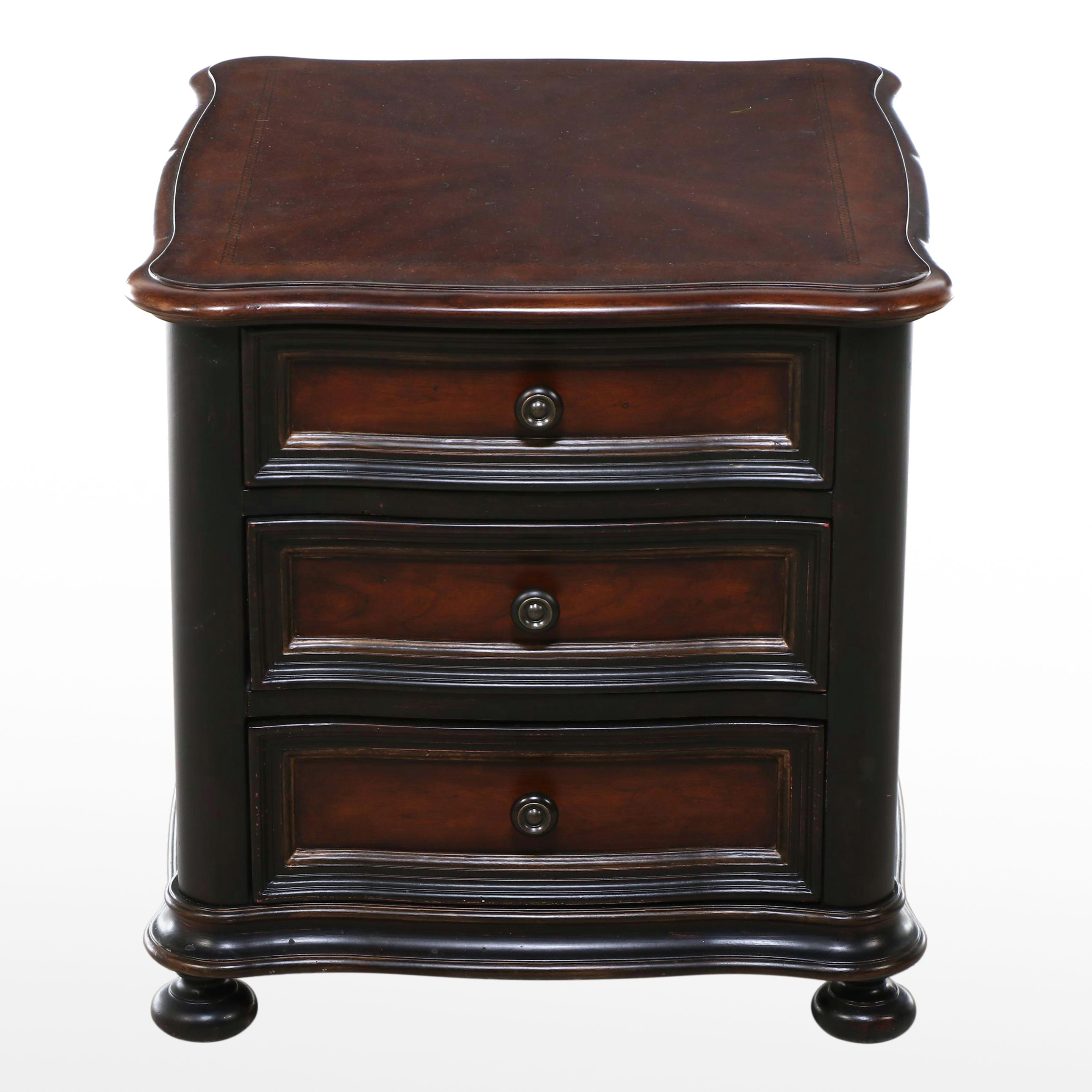 Seven Seas by Hooker Wooden Three-Drawer Nightstand