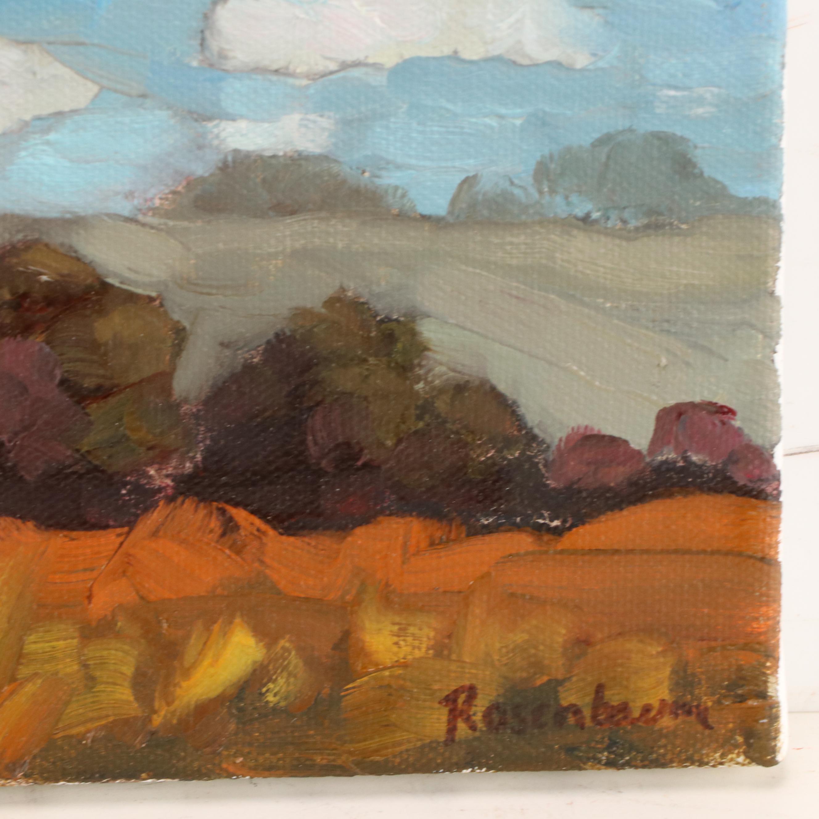 Sally Rosenbaum Landscape Oil Painting, 21st Century