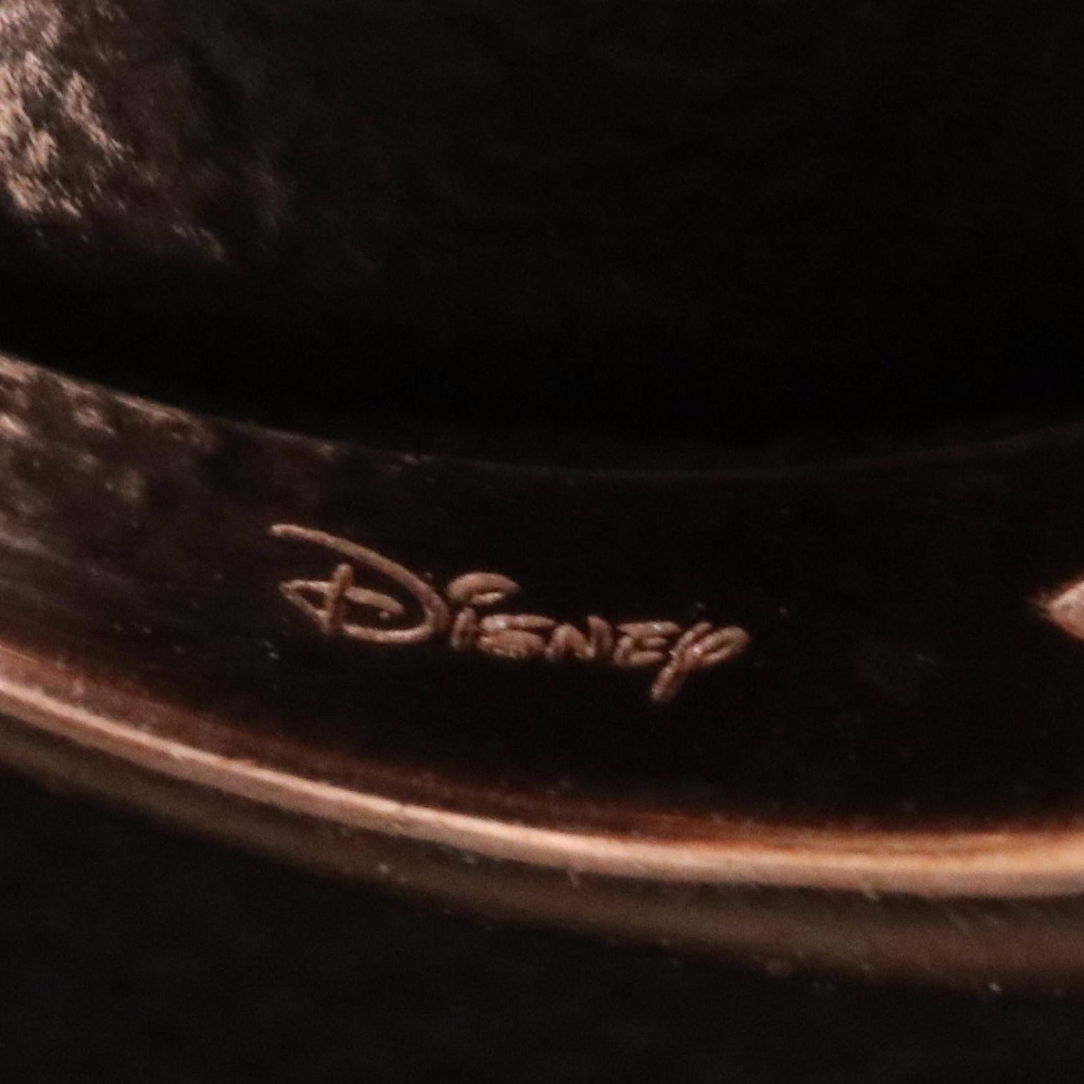 Disney Sterling Beauty and the Beast Diamond Ring