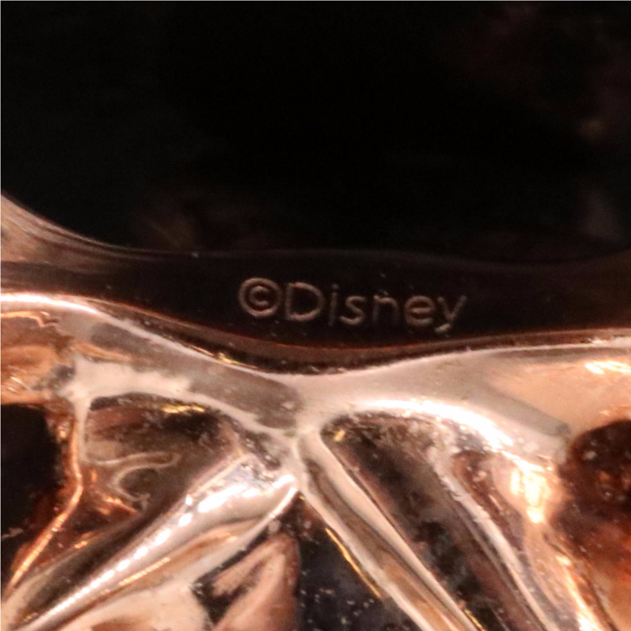 Disney Sterling Beauty and the Beast Diamond Ring