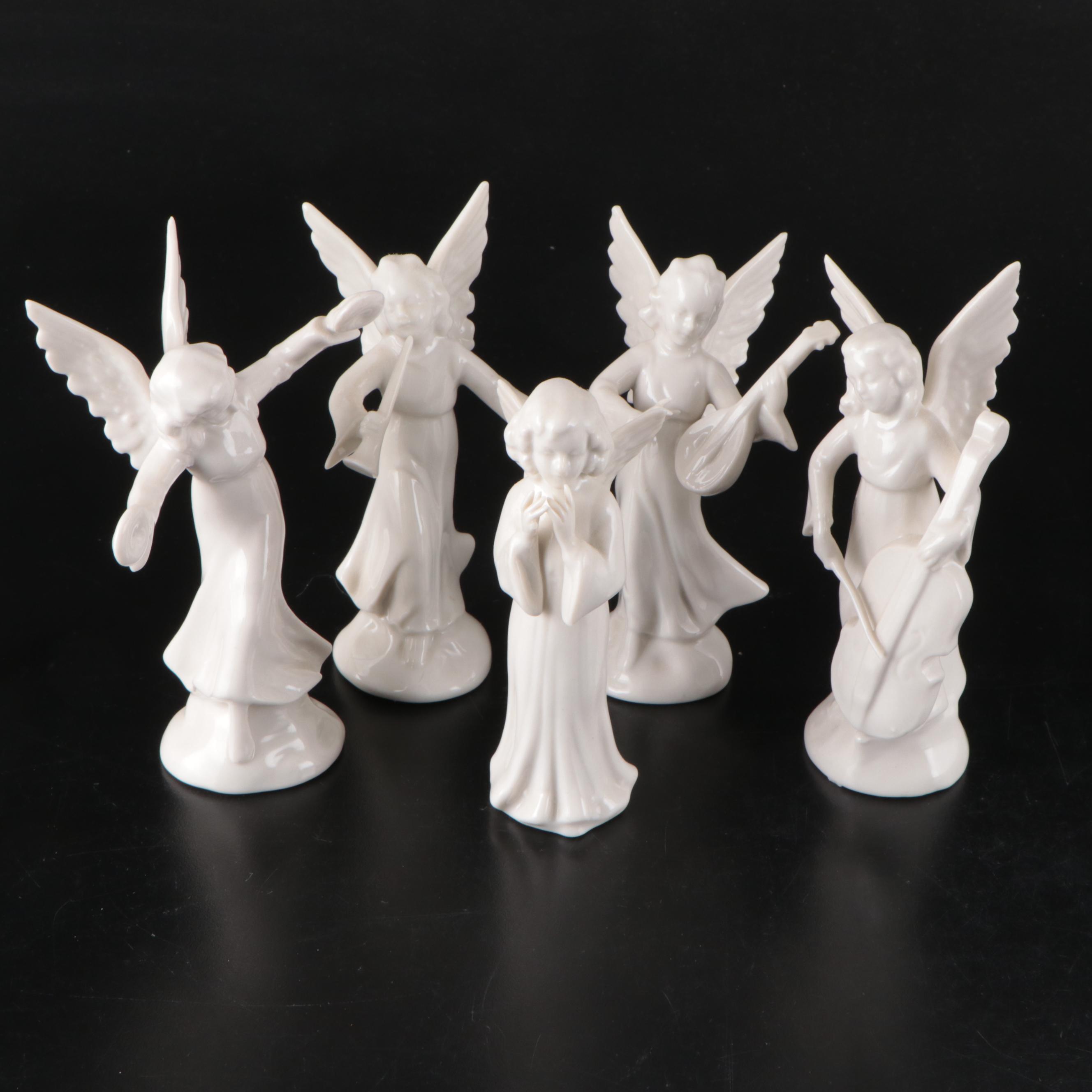 Dresden Porcelain Angel Musicians