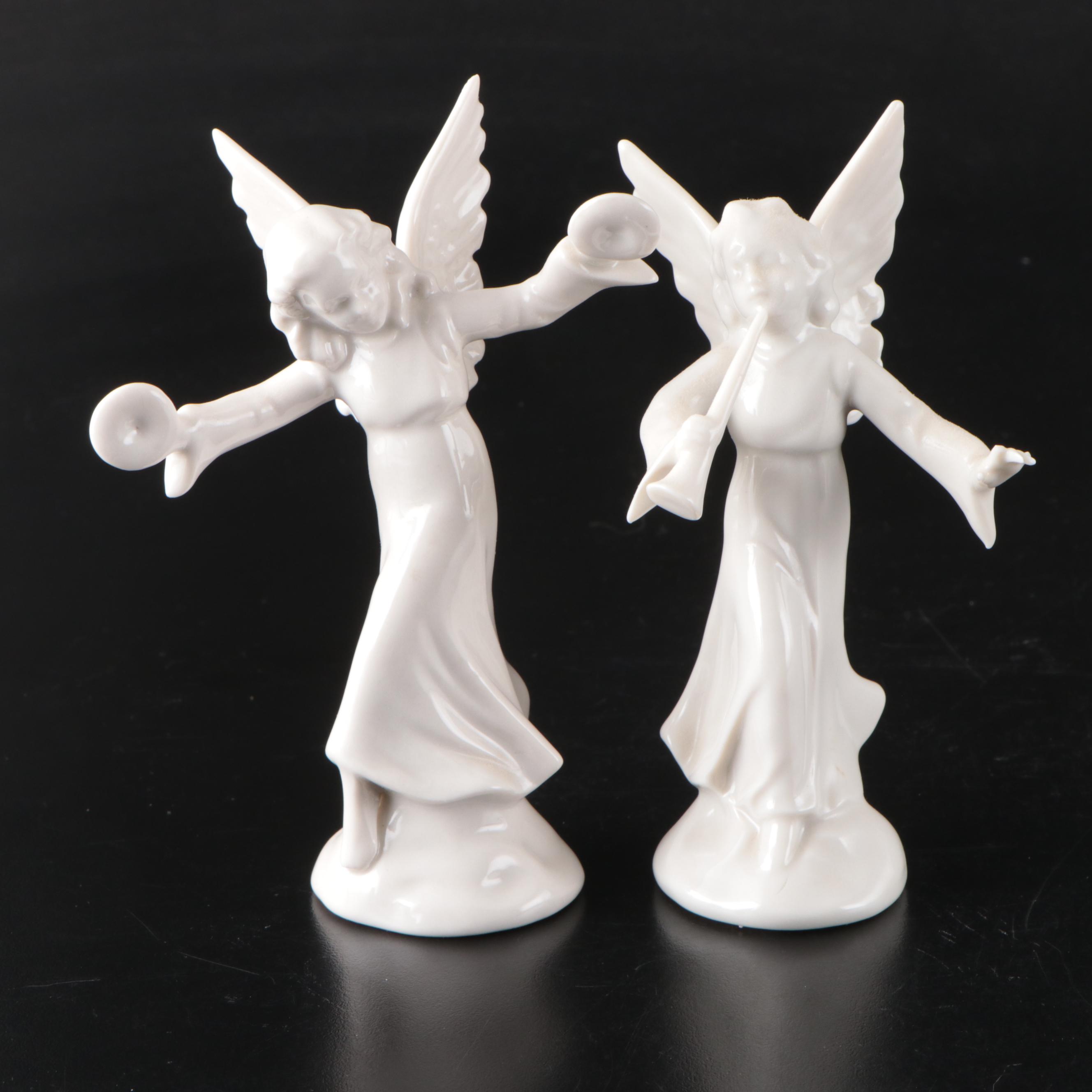 Dresden Porcelain Angel Musicians