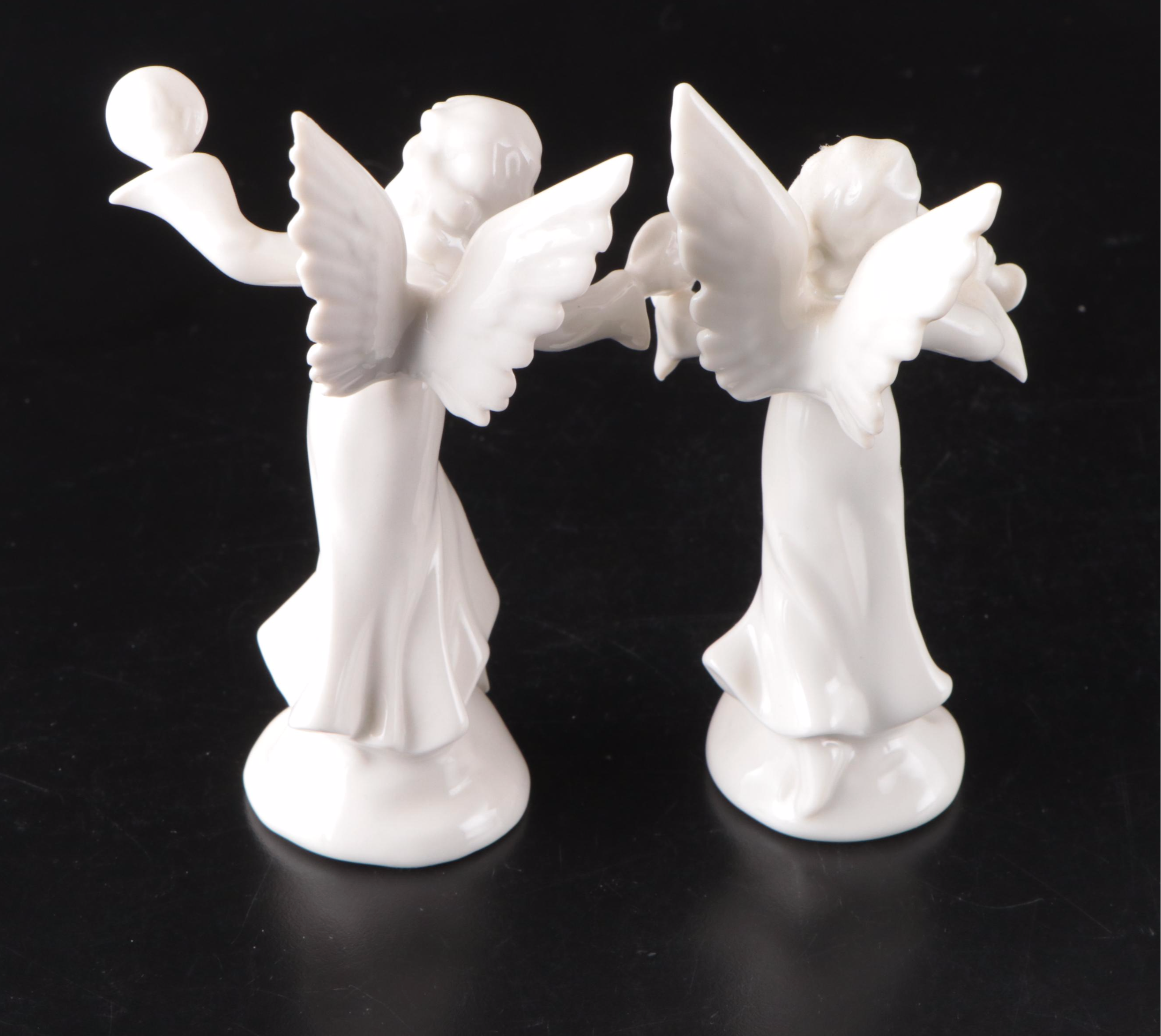 Dresden Porcelain Angel Musicians