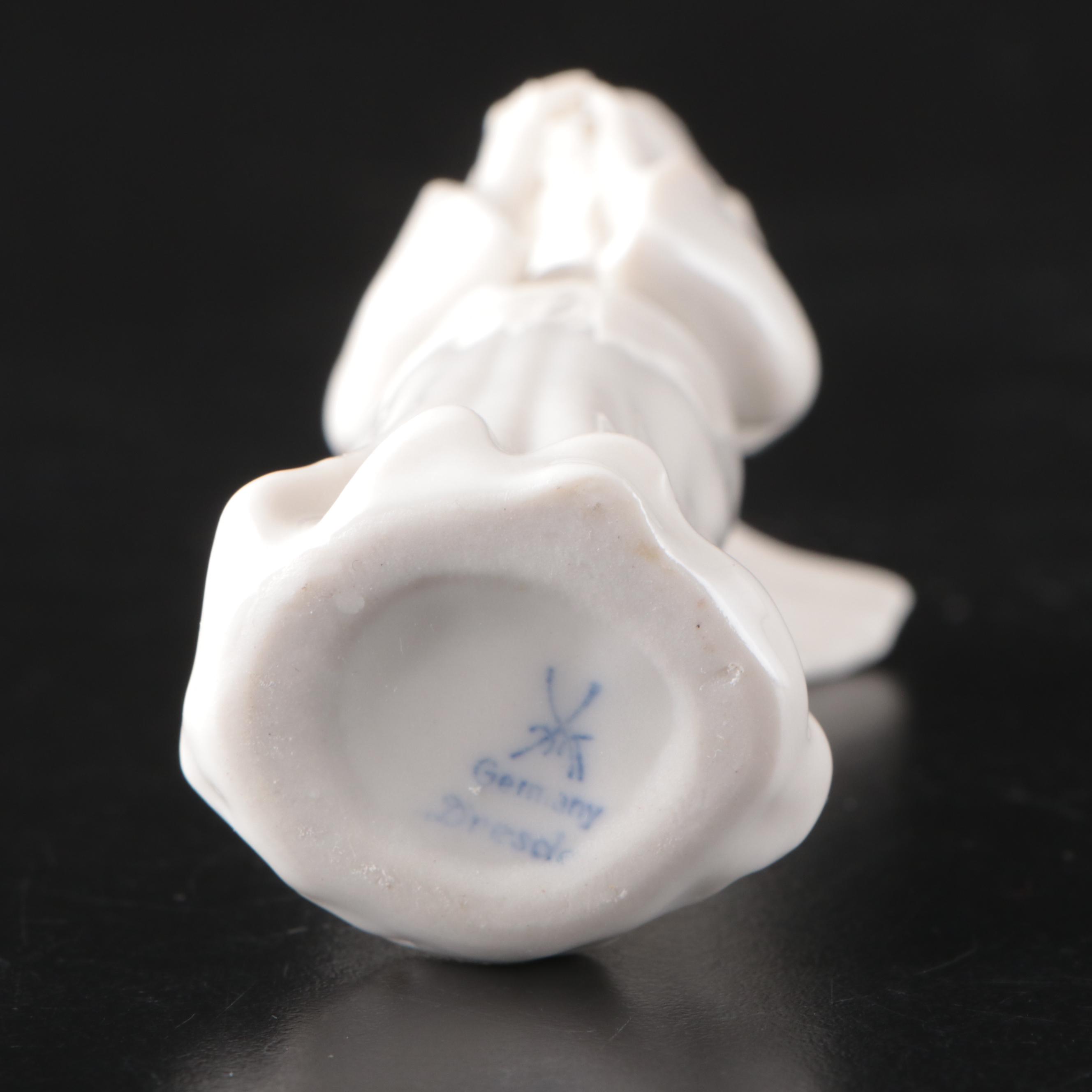 Dresden Porcelain Angel Musicians