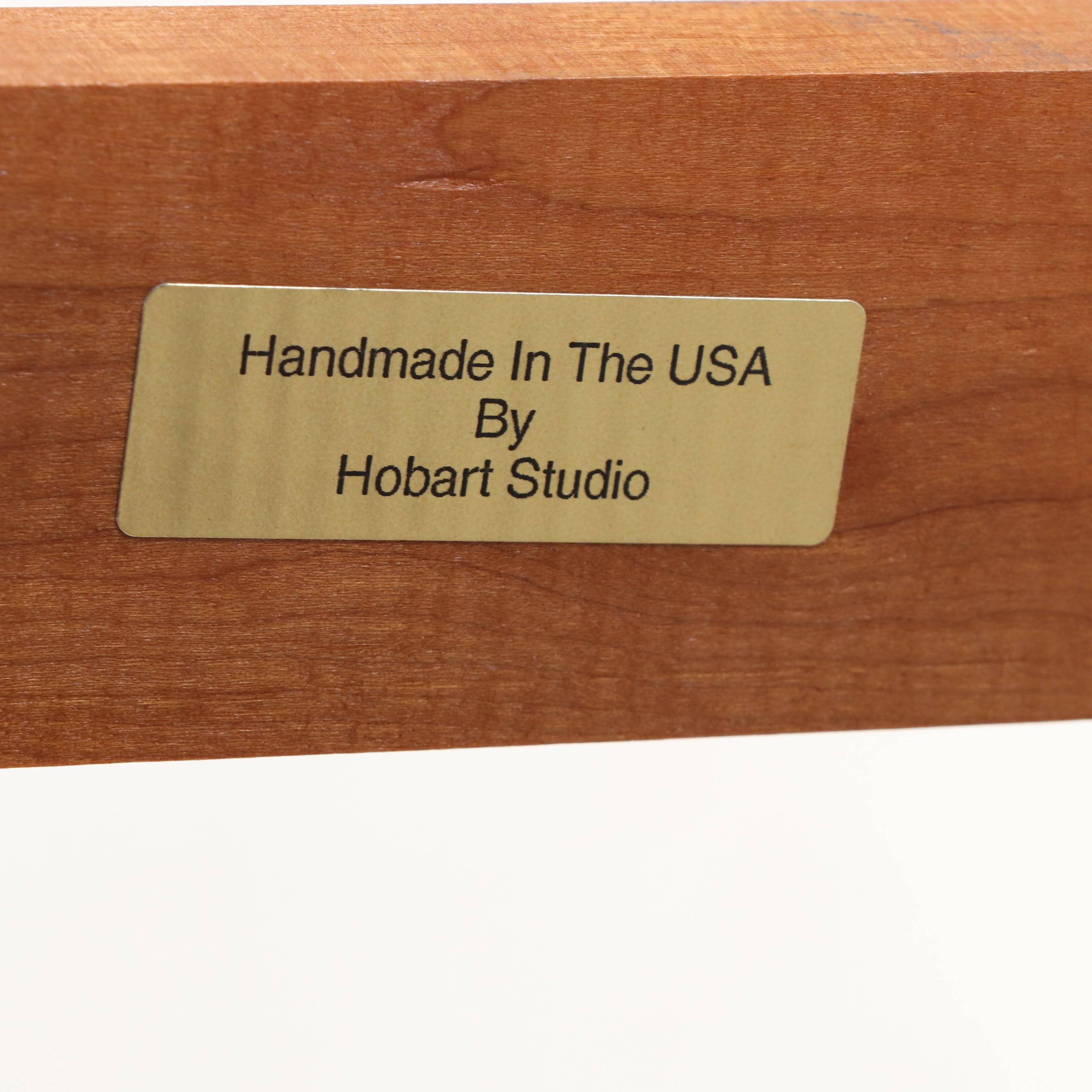 Hobart Studio Cherrywood Folding Luggage Rack