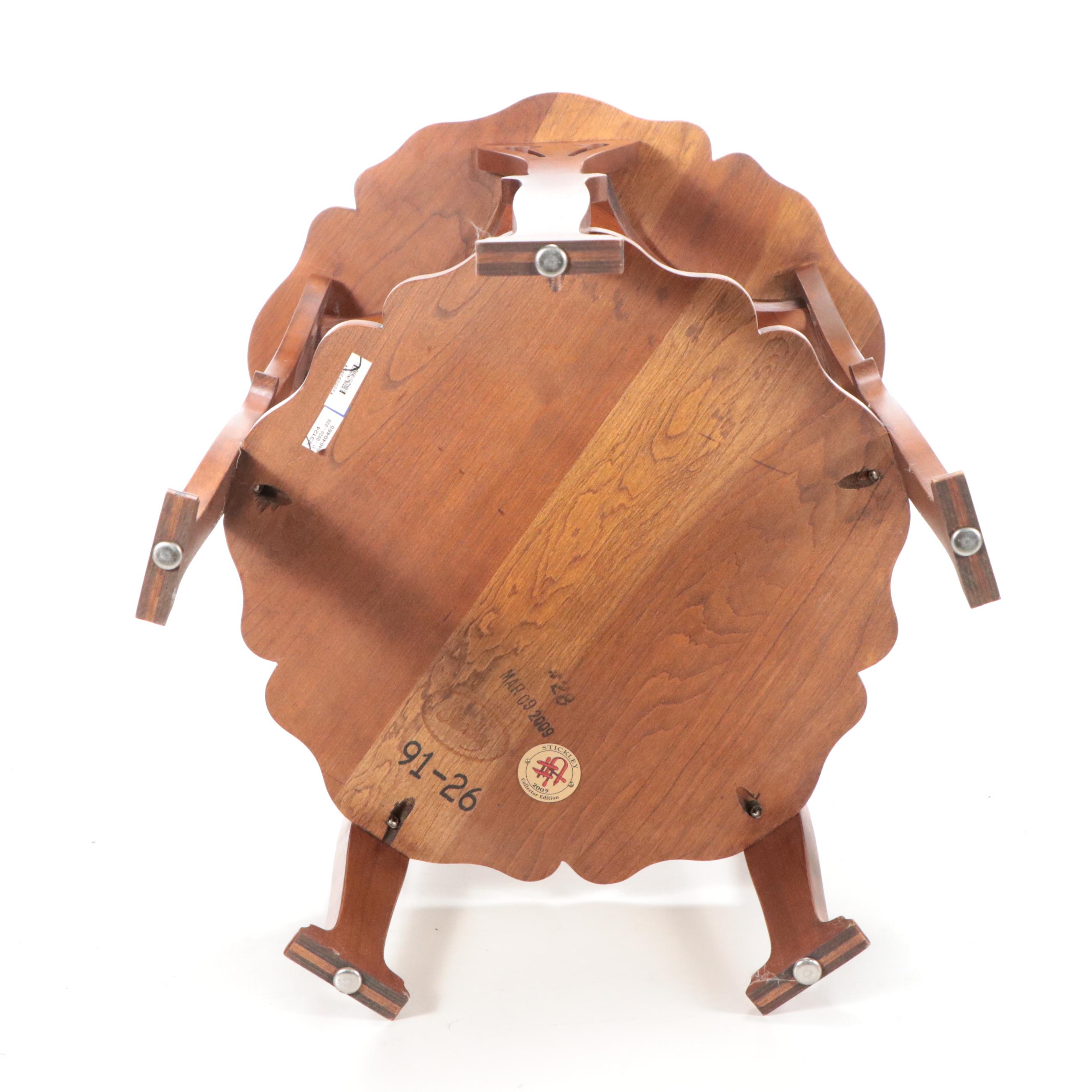 Stickley Collectors Edition Oak "Grand Poppy" Table, 2008