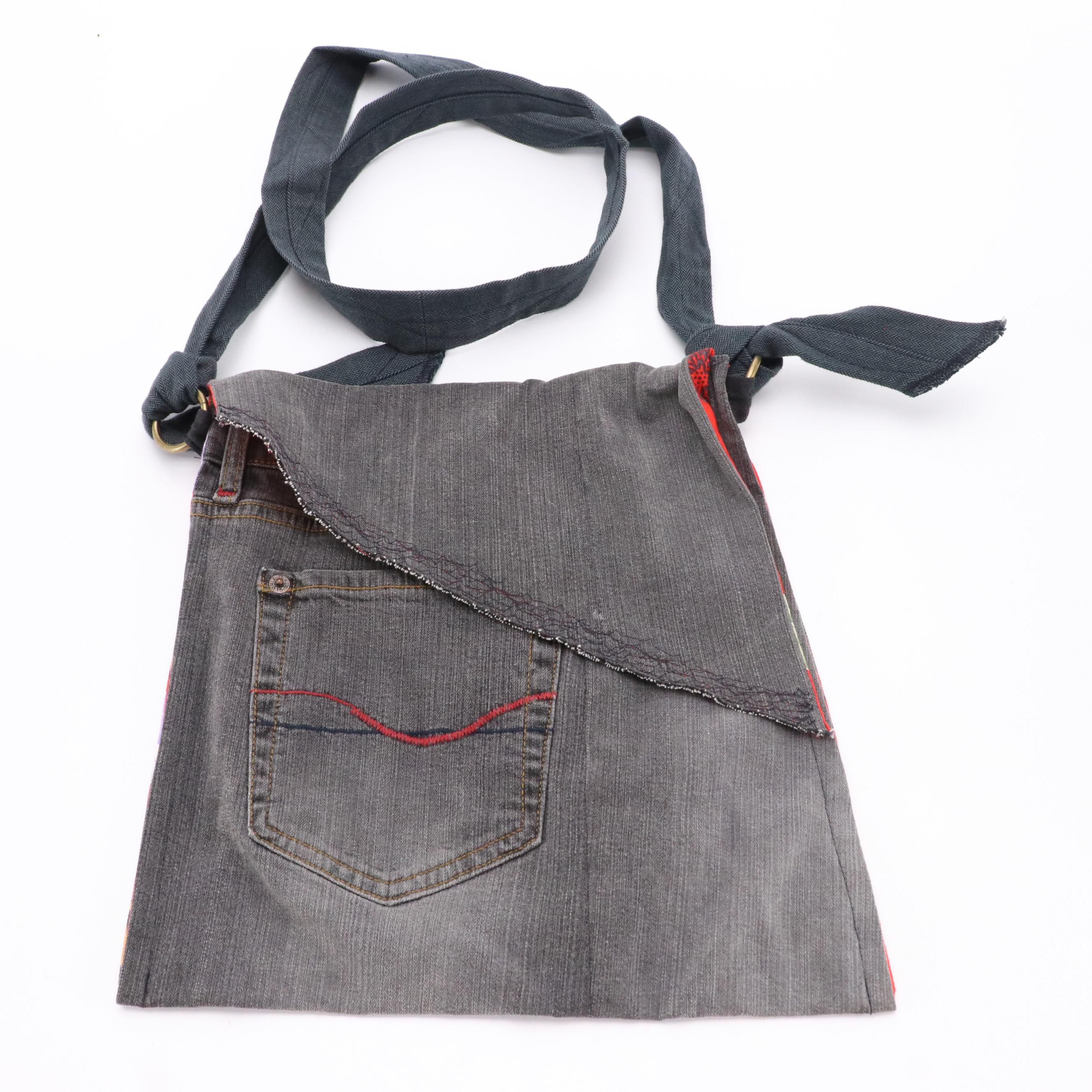 Universal Studios Canvas Sling Pack, Handmade Jean Bag, Other Tote and Belt Bag