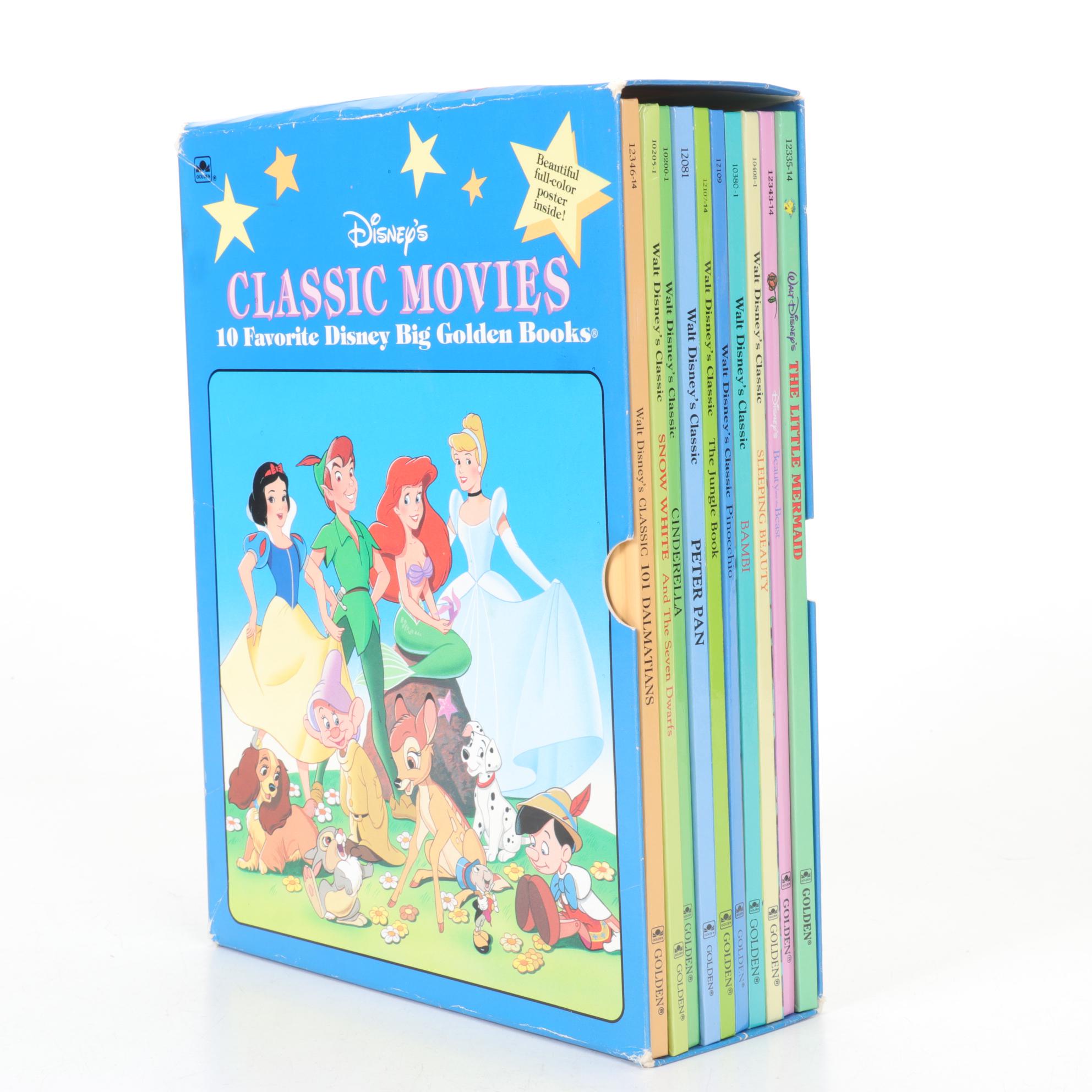 "Pinocchio" & Other Disney Classics as Big Golden Books