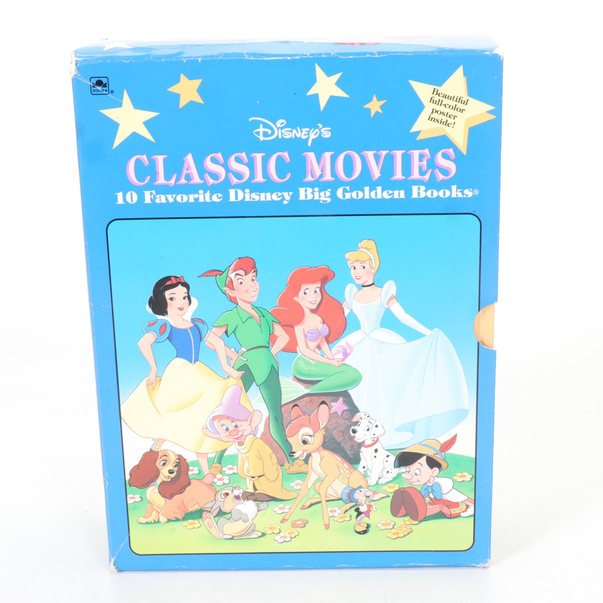 "Pinocchio" & Other Disney Classics as Big Golden Books
