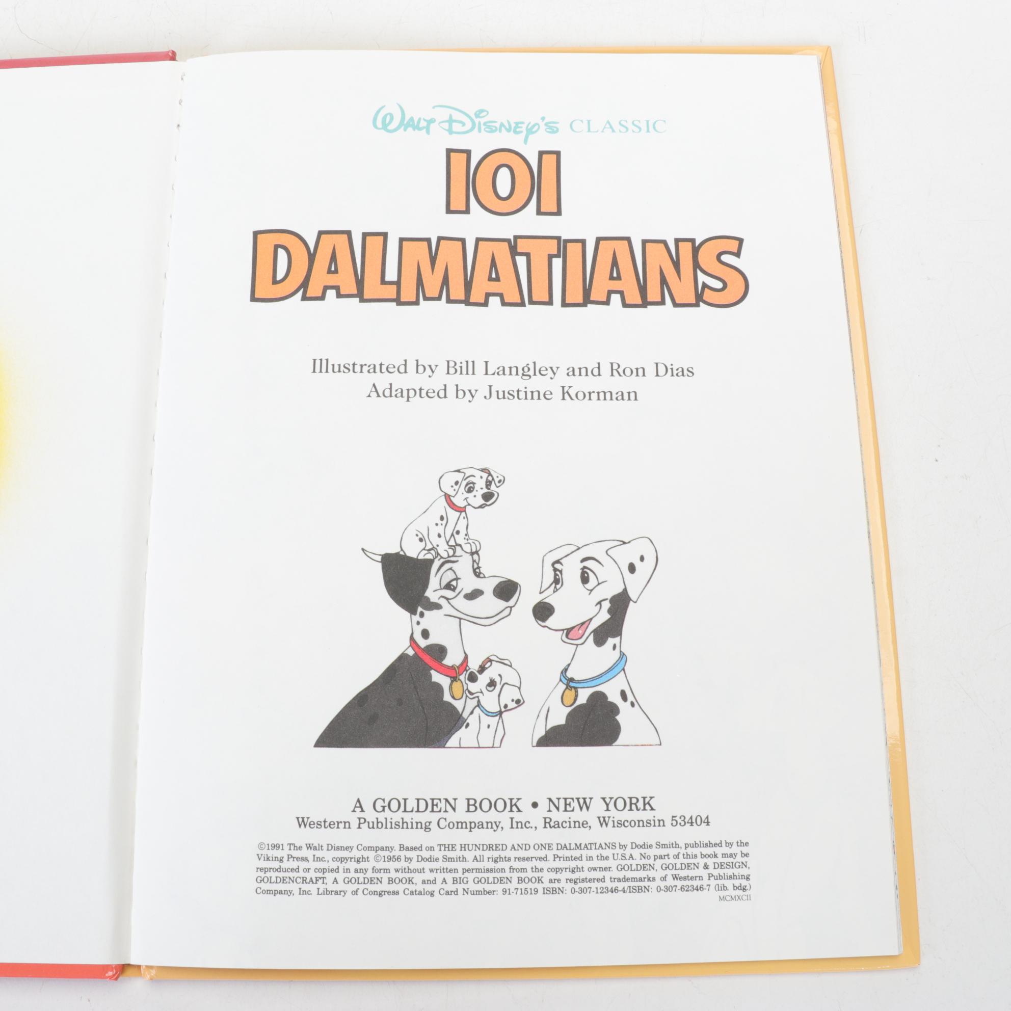 "Pinocchio" & Other Disney Classics as Big Golden Books