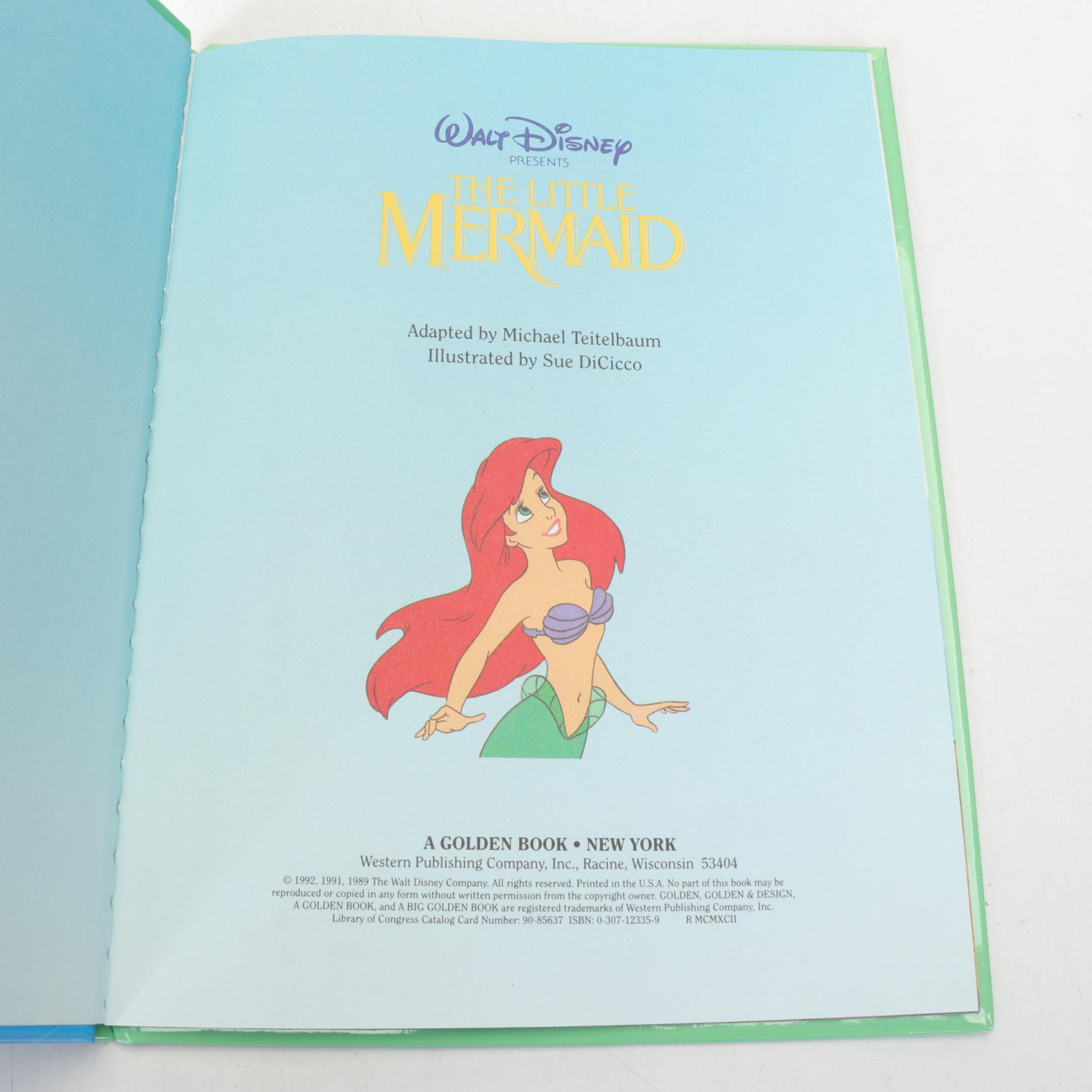 "Pinocchio" & Other Disney Classics as Big Golden Books