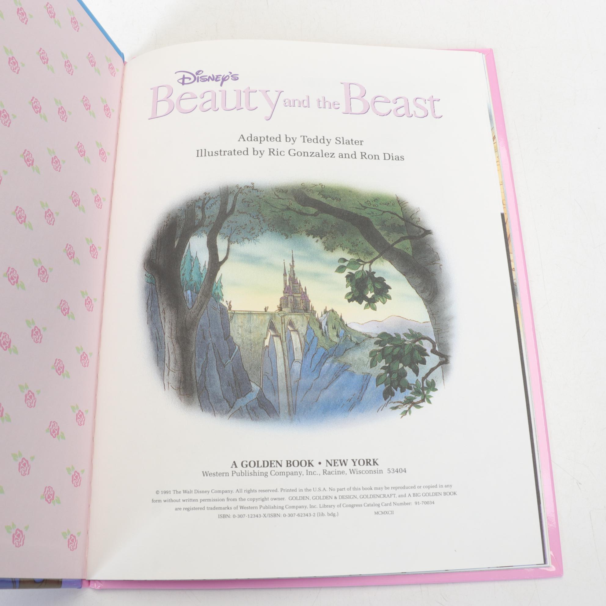 "Pinocchio" & Other Disney Classics as Big Golden Books