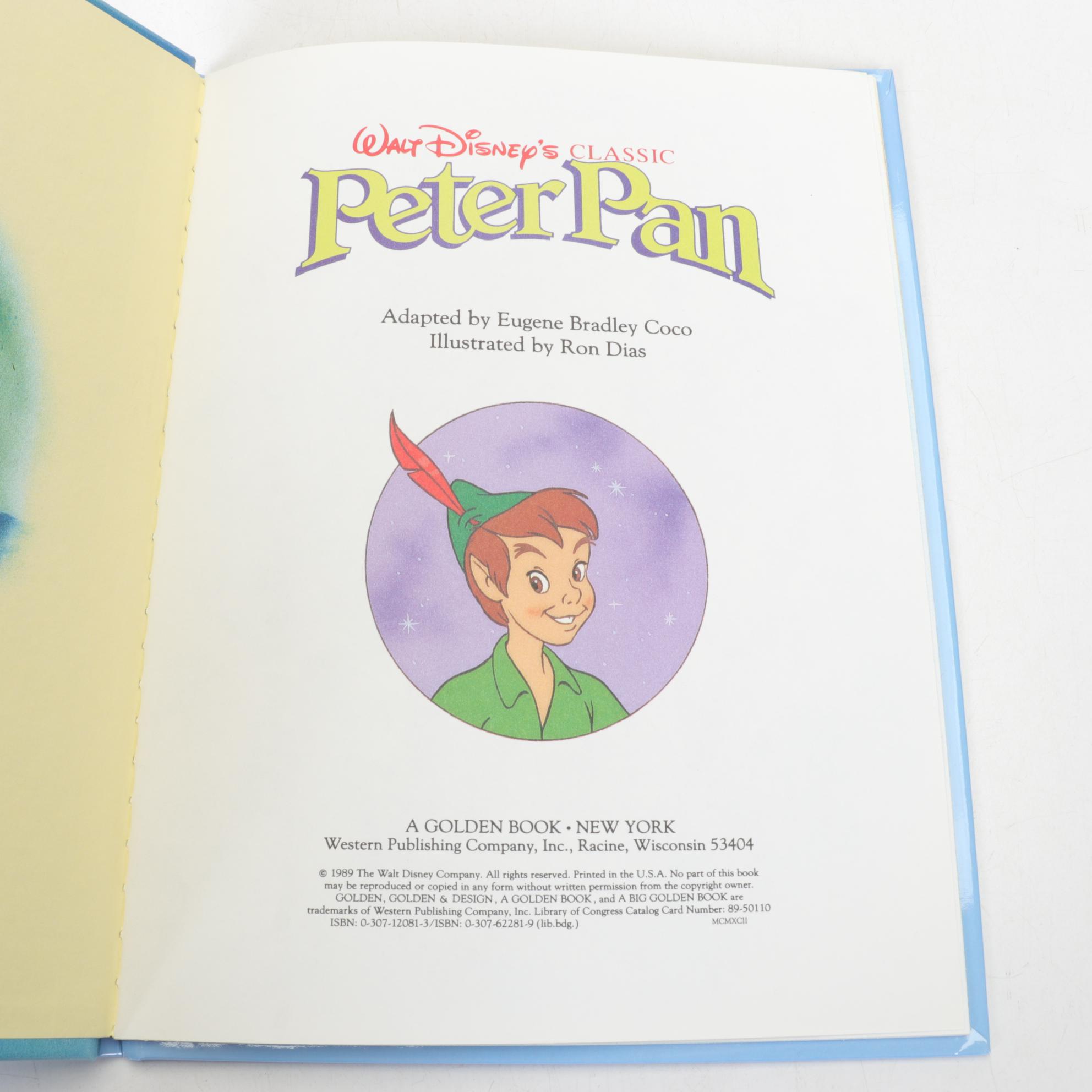 "Pinocchio" & Other Disney Classics as Big Golden Books