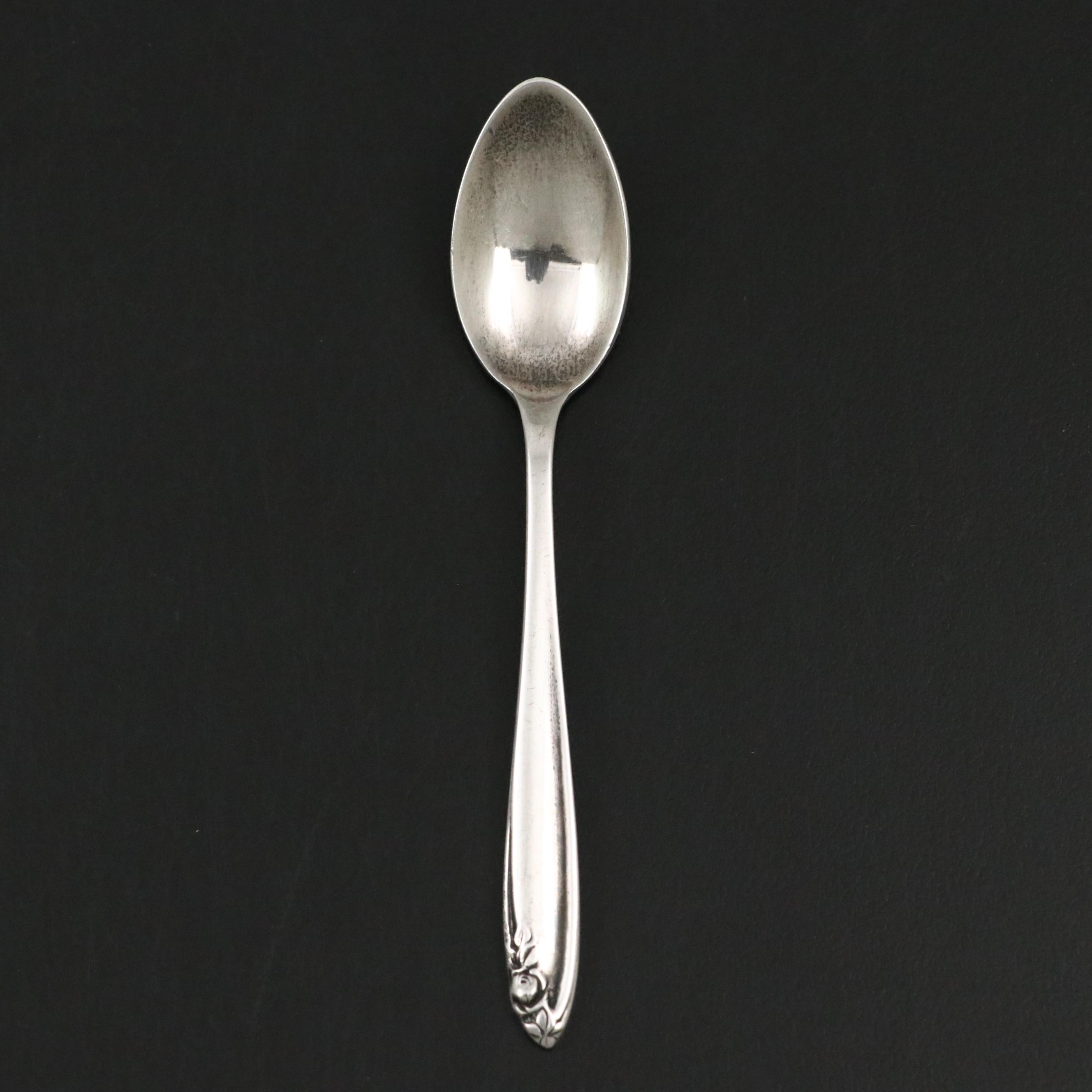 Wallace Sterling Silver "Debutante" Spoon, 1960–1966