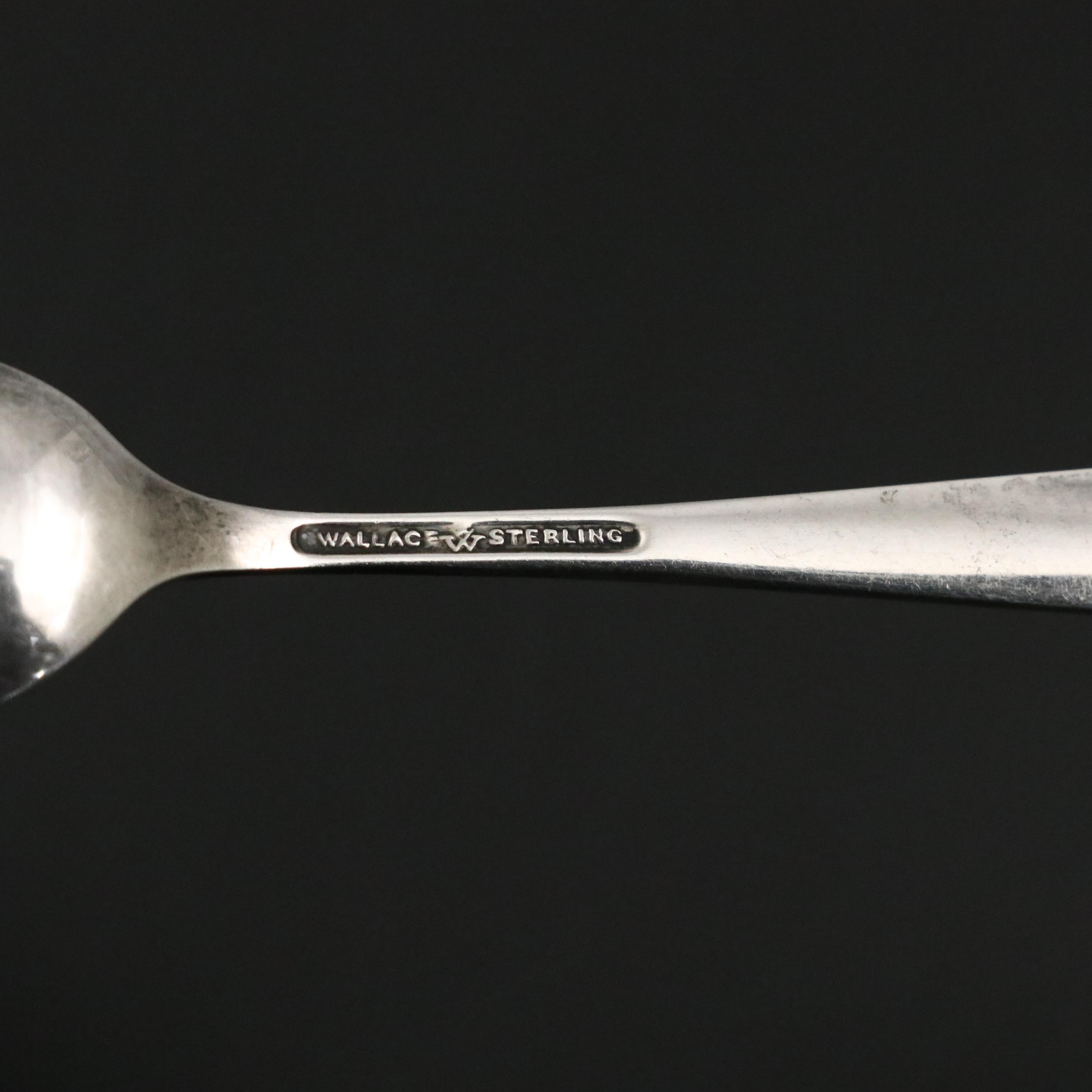 Wallace Sterling Silver "Debutante" Spoon, 1960–1966
