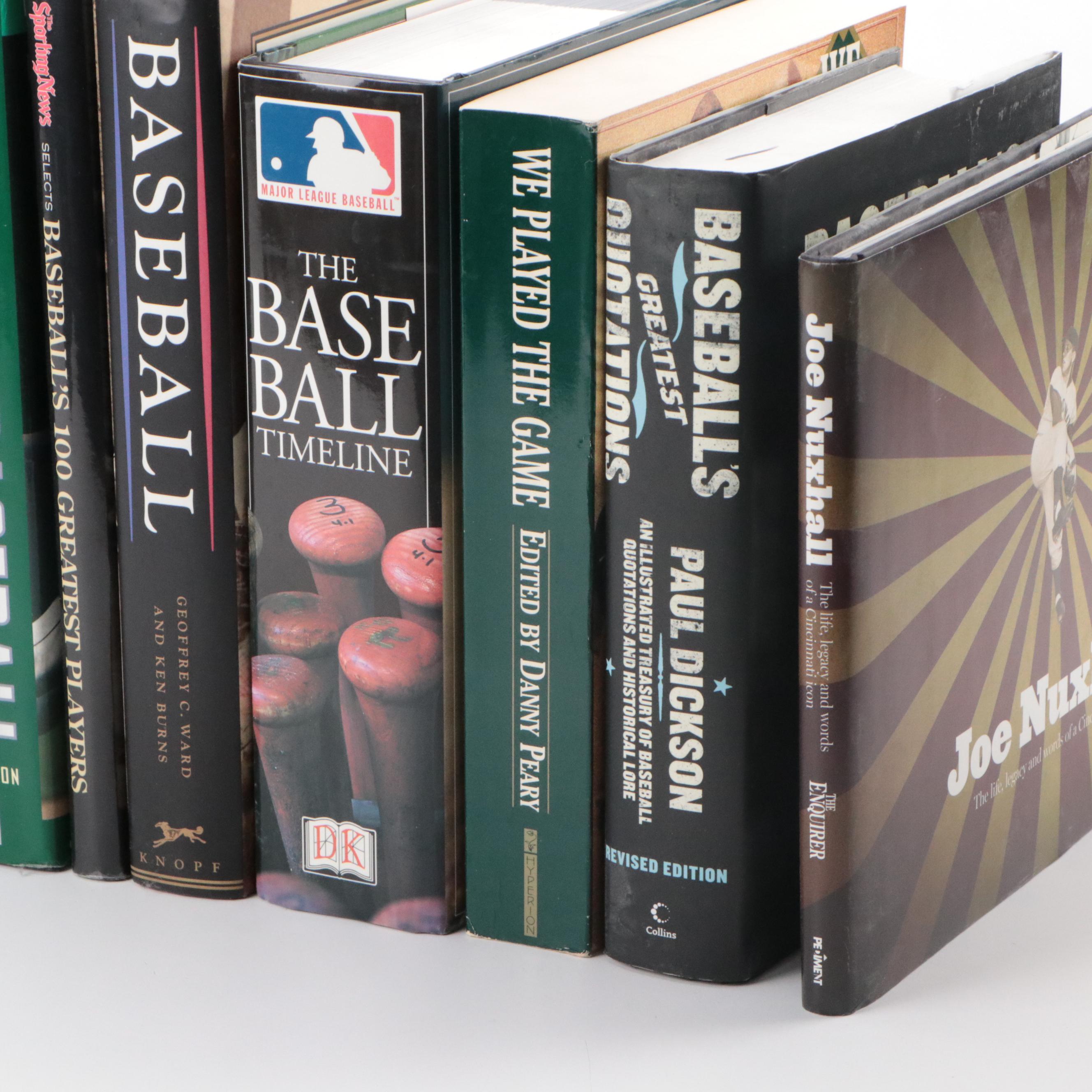 "100 Years of Baseball," "Players of Cooperstown," and More Baseball Books