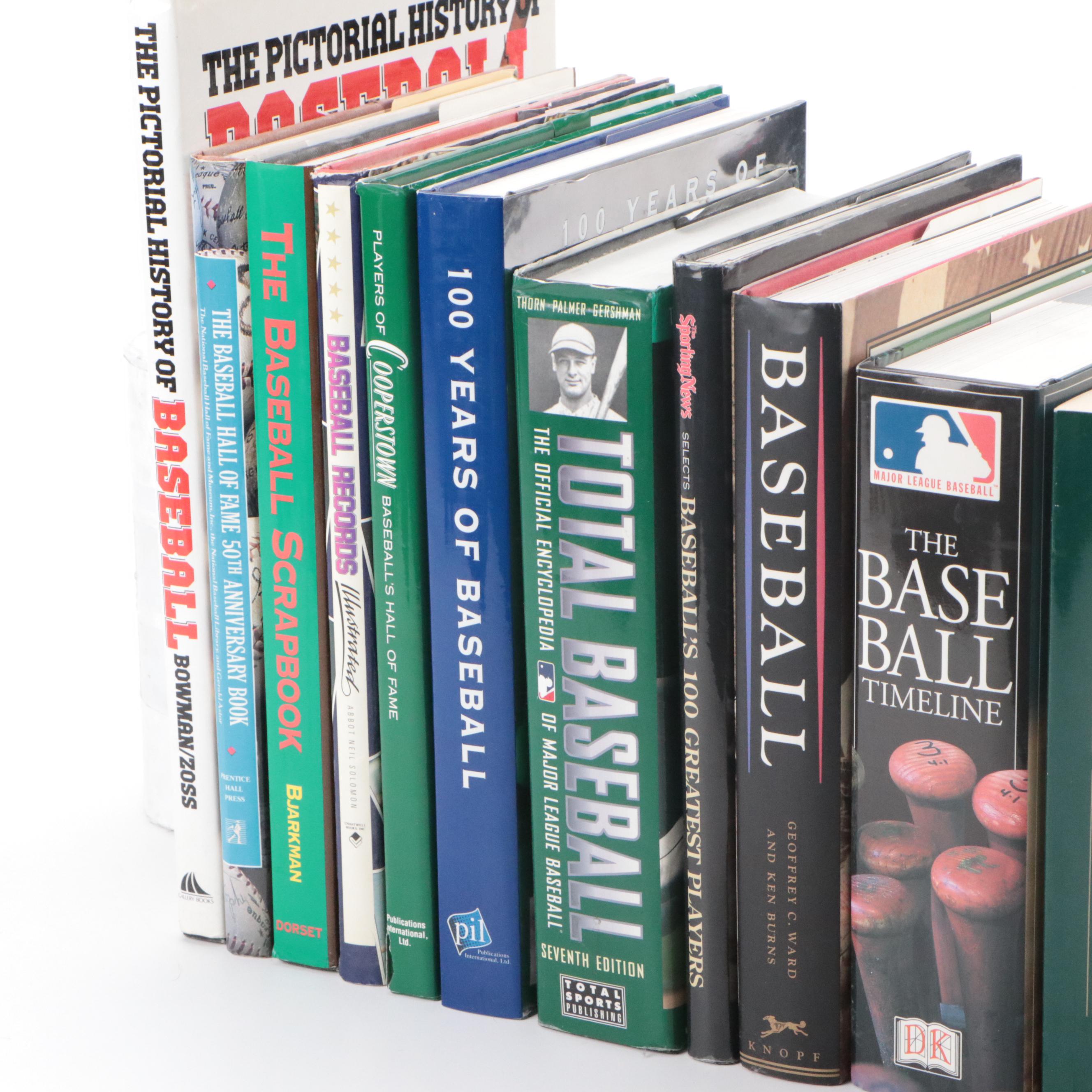 "100 Years of Baseball," "Players of Cooperstown," and More Baseball Books