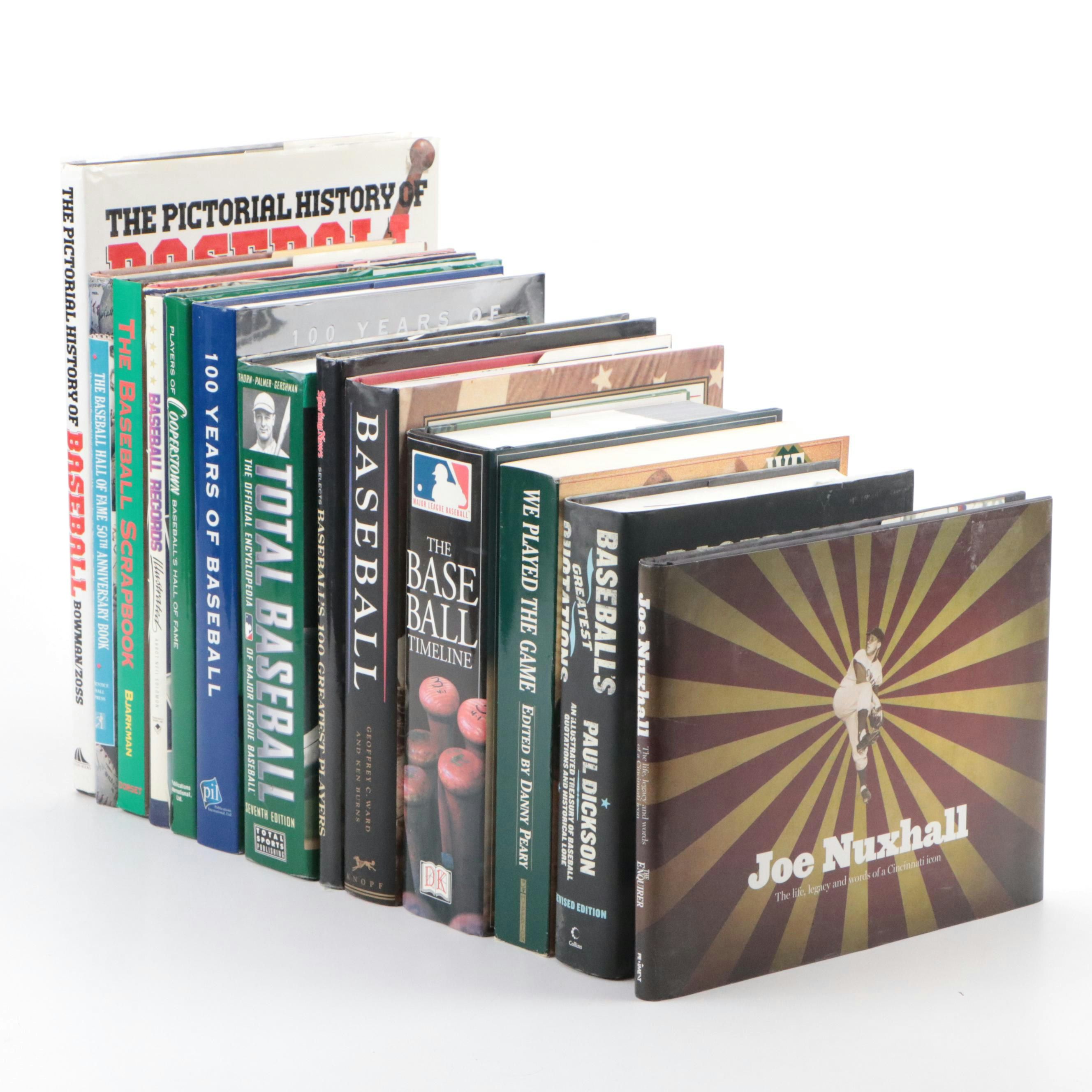 "100 Years of Baseball," "Players of Cooperstown," and More Baseball Books