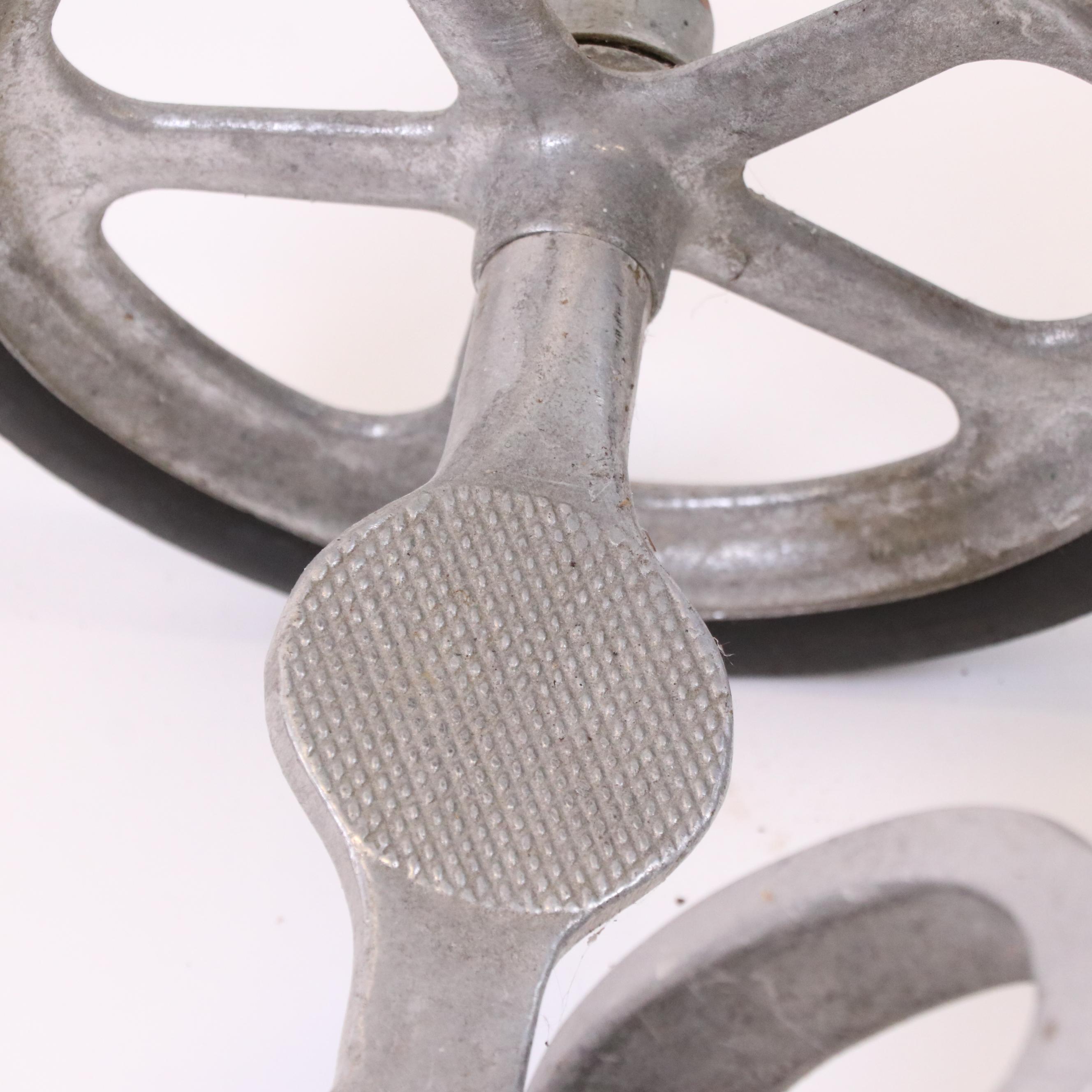 Anthony Bros. "Convert-o" Cast Aluminum Tricycle, Mid-20th Century