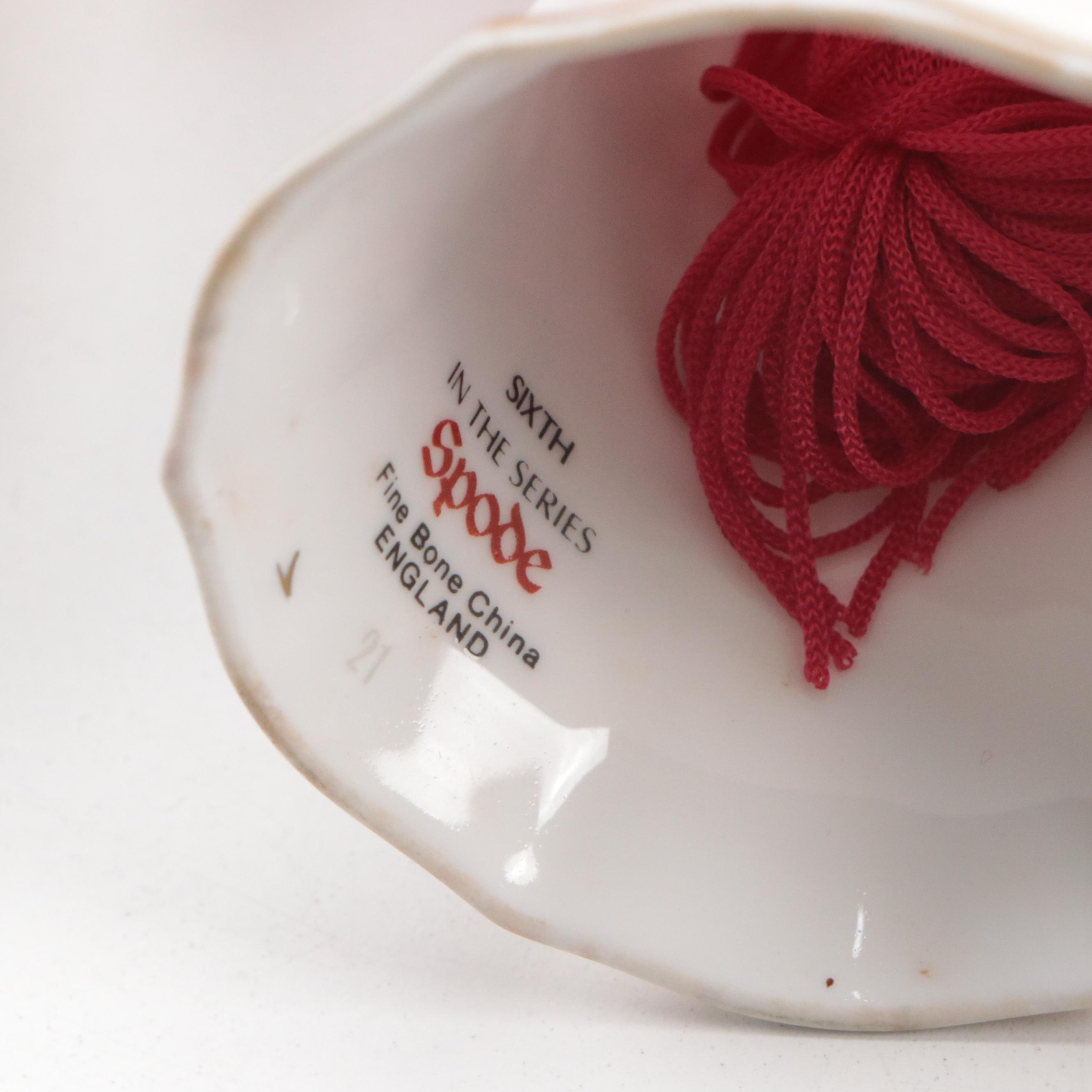 Spode "Christmas Tree" Ceramic Serving Platters, Bowls and Table Accessories