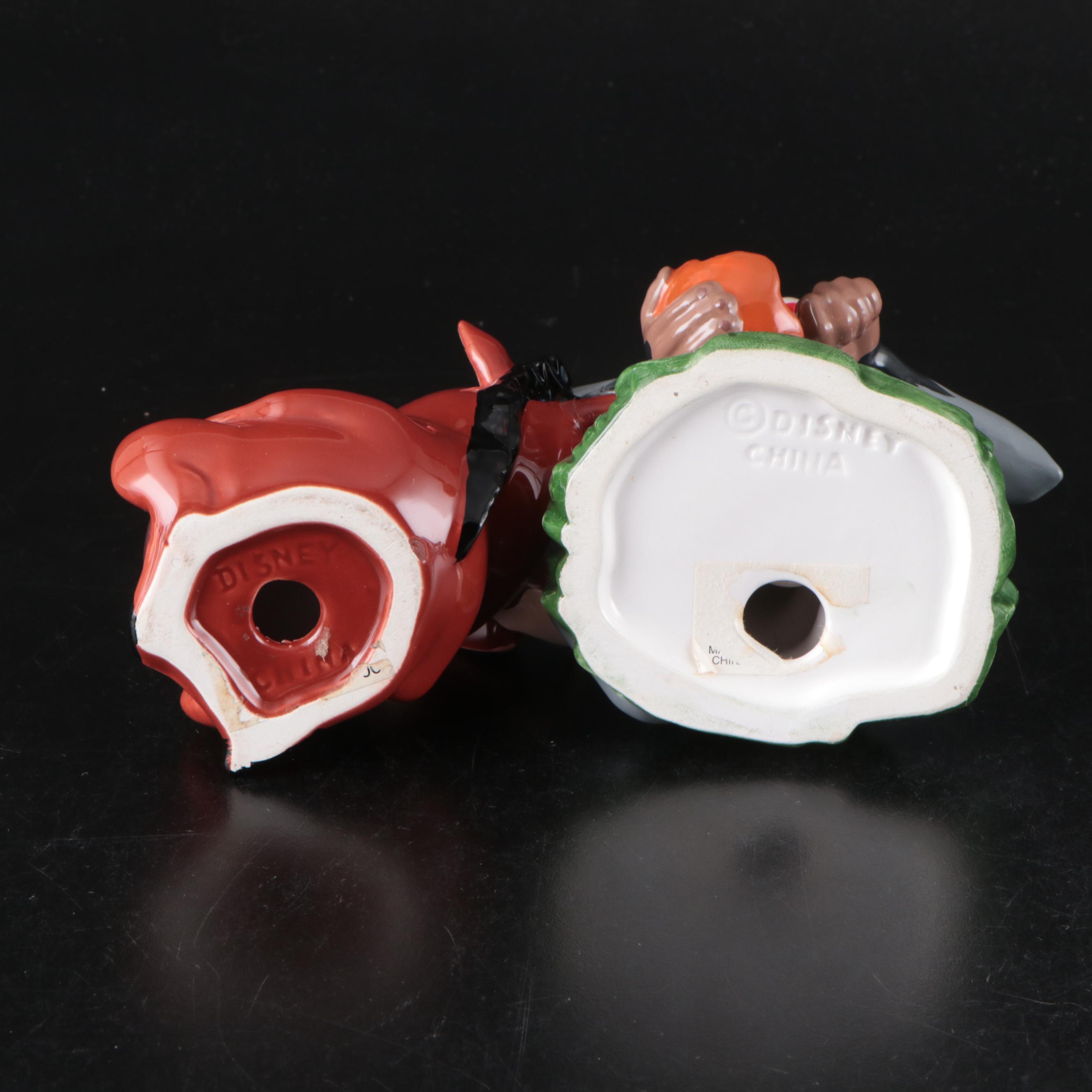 Walt Disney Snow White, Mickey Mouse, and More Ceramic Figures