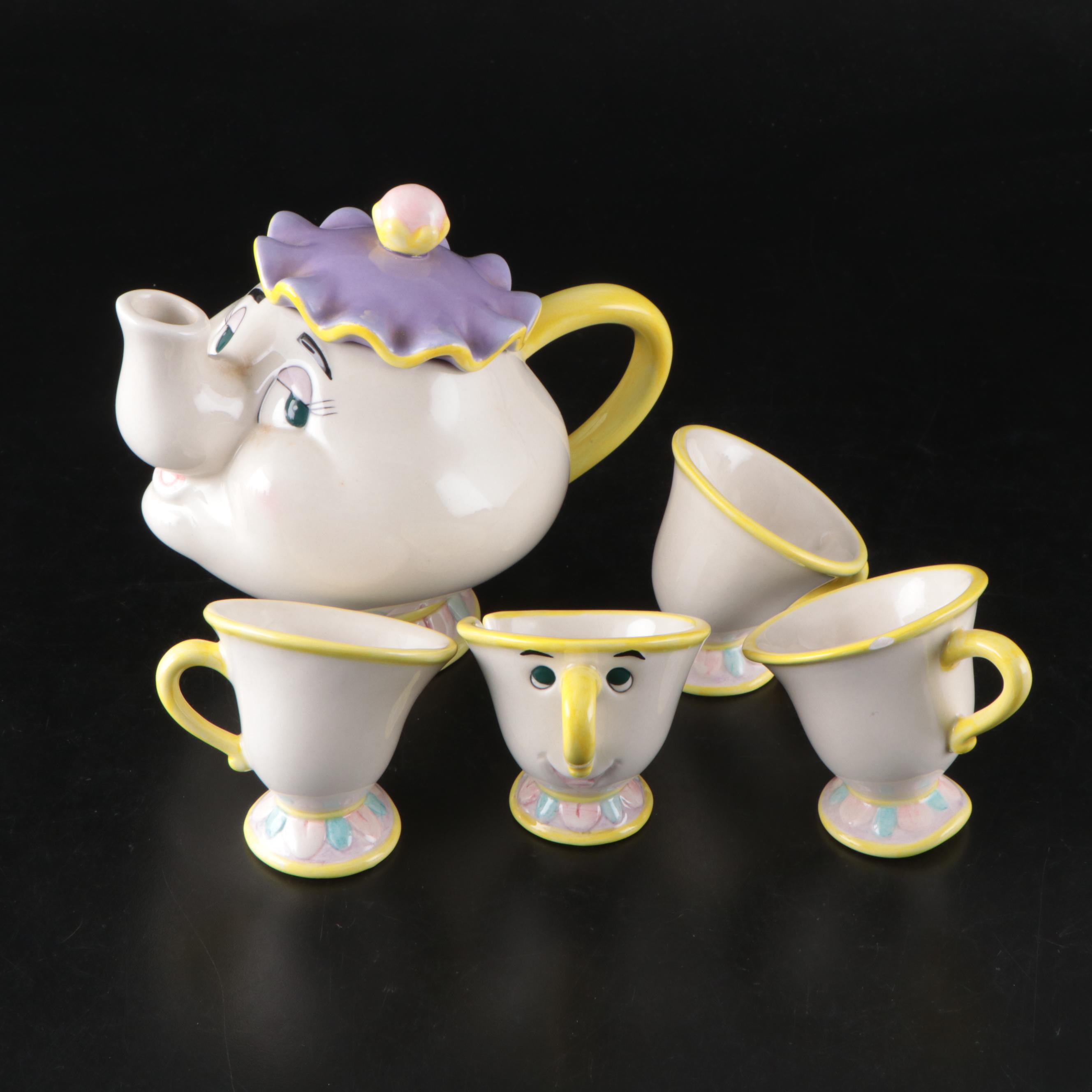 Walt Disney Snow White, Mickey Mouse, and More Ceramic Figures