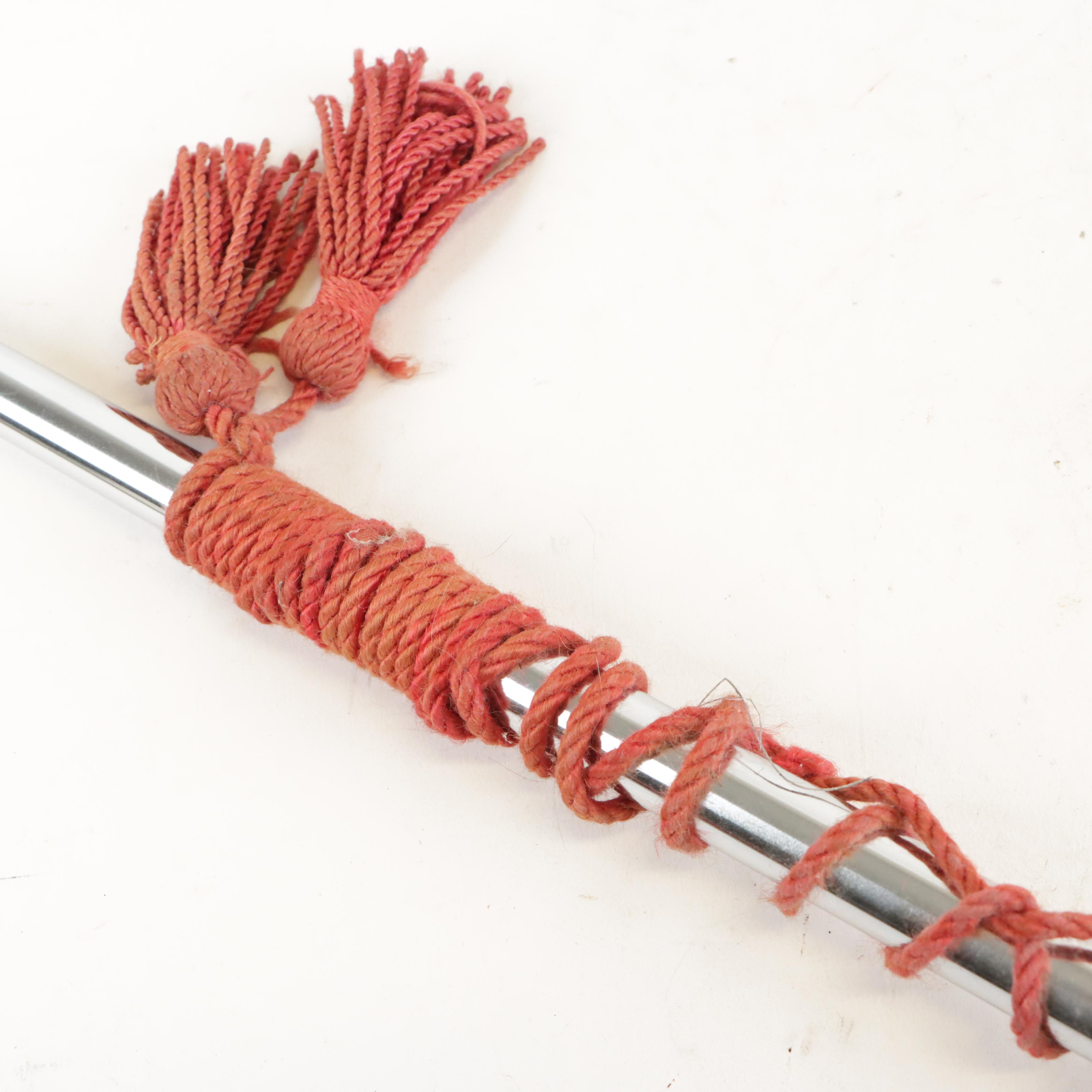 Antique Kronprinz & Cincinnati Shaper Canes with Drum Major's Mace