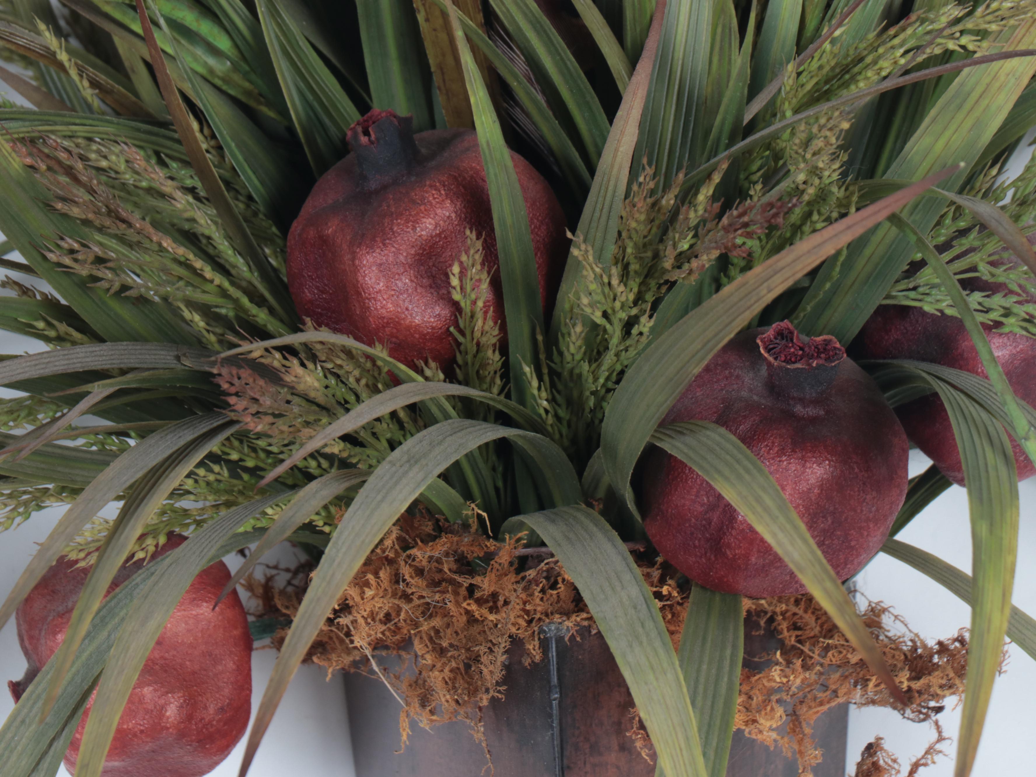 Artificial Greenery Arrangements with Decorative Lanterns