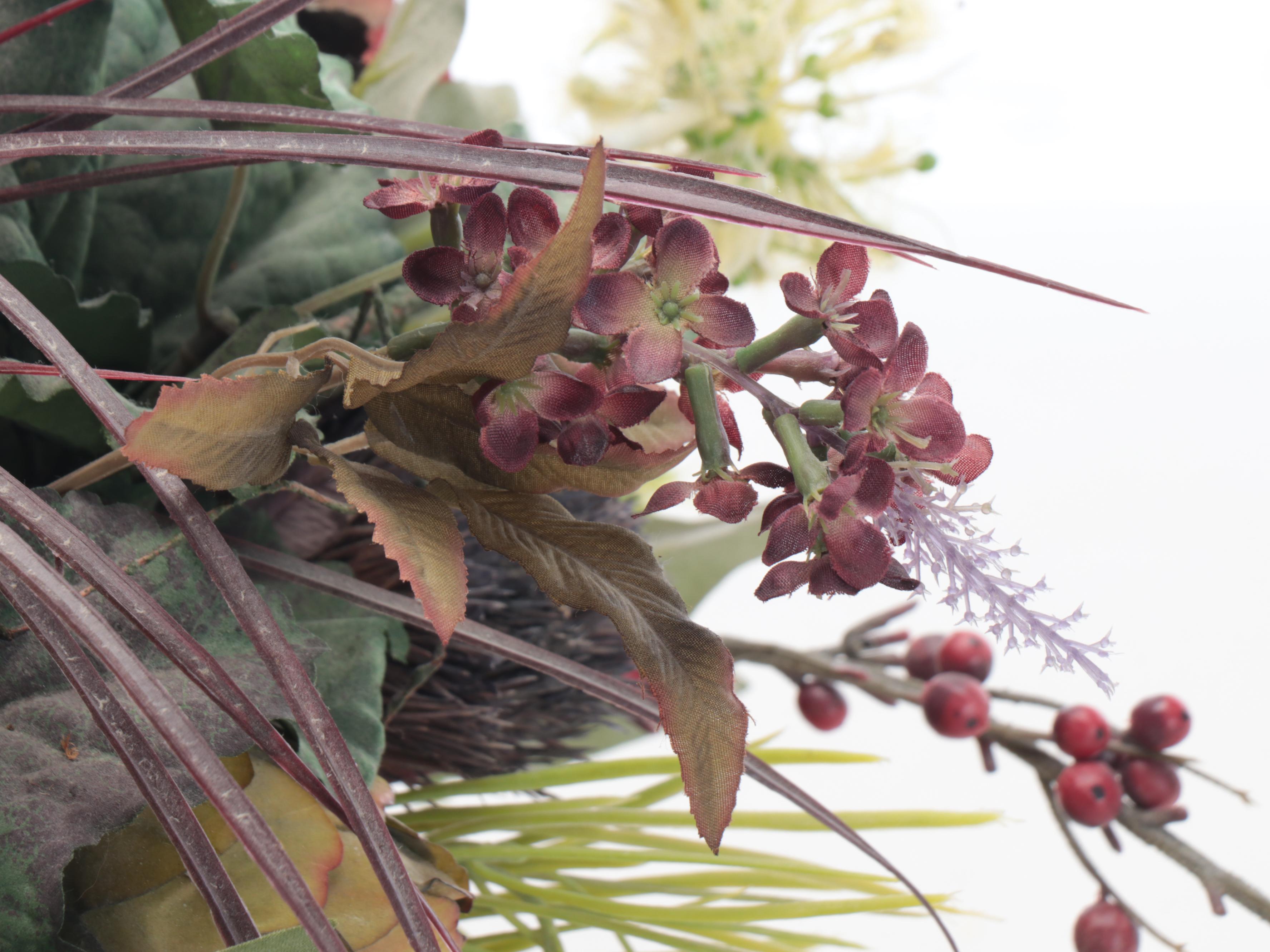Artificial Greenery Arrangements with Decorative Lanterns