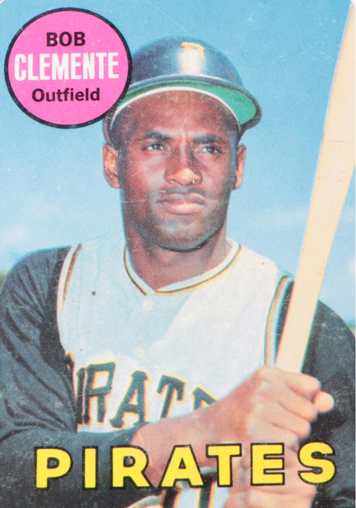 1969 Topps Roberto Clemente Pittsburgh Pirates Baseball Card