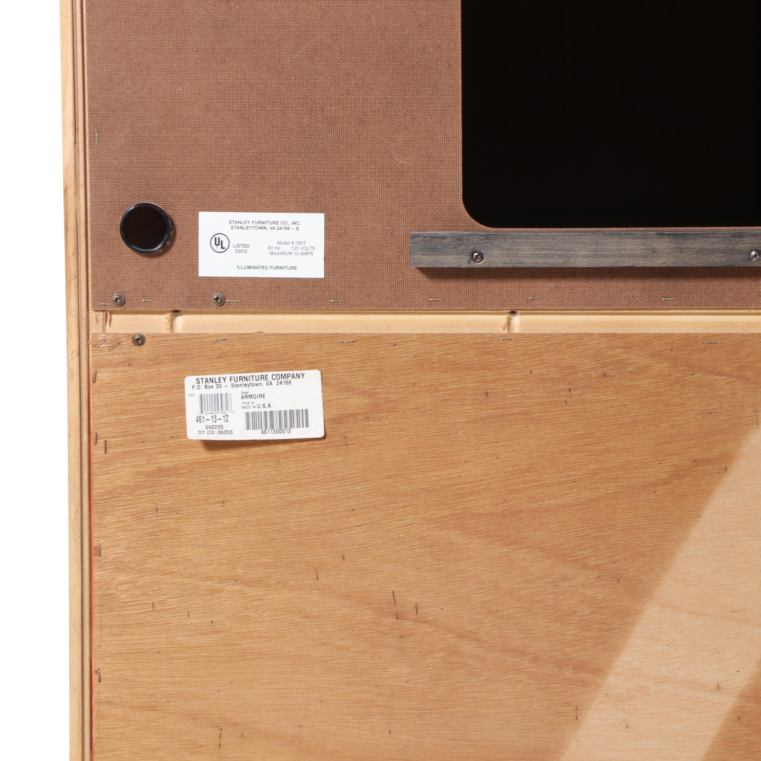 Stanley Furniture Spanish Colonial Style Entertainment Armoire