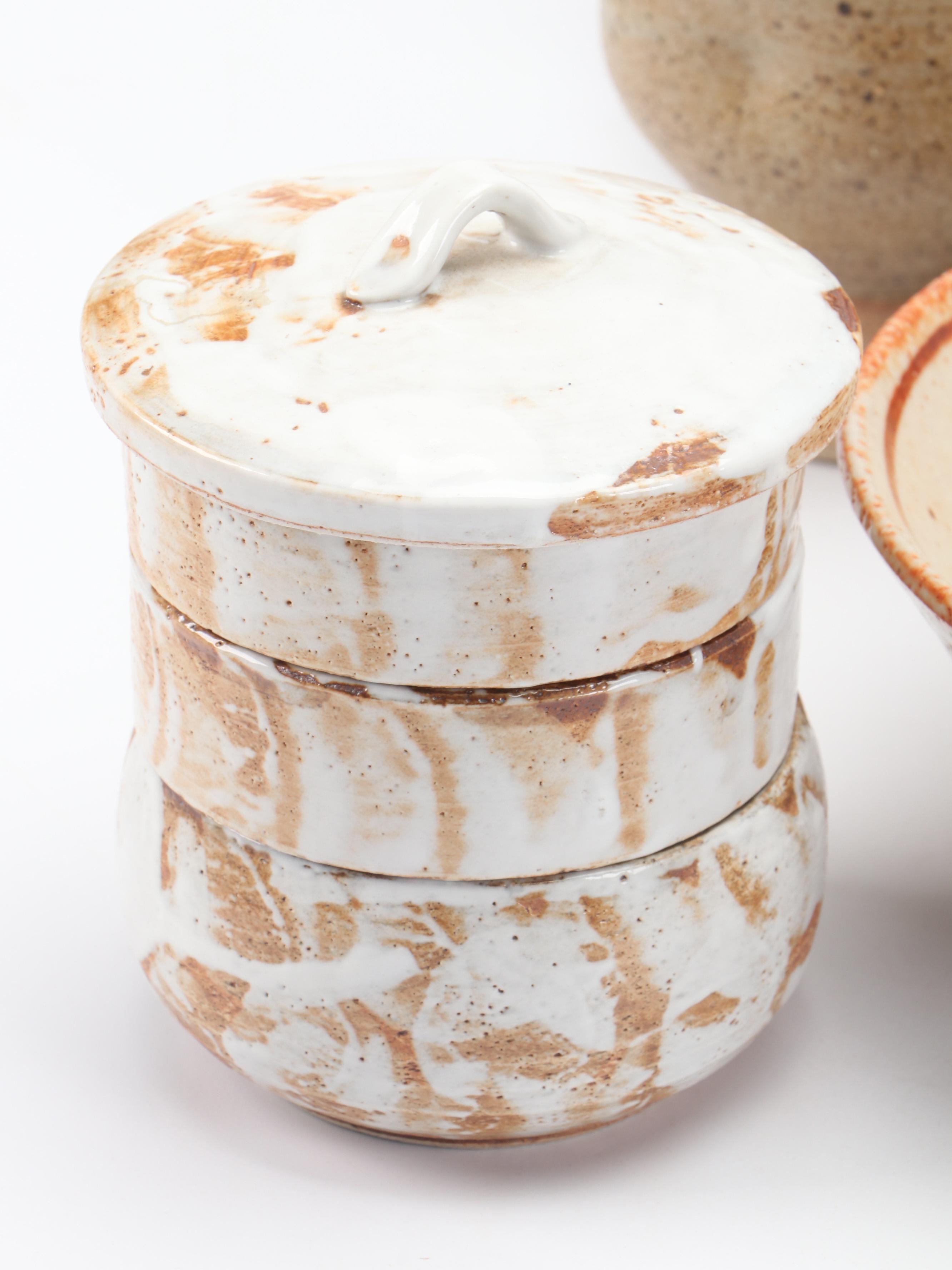 Nikki Orlemann Vase with Other Studio Pottery Dinnerware and Vases